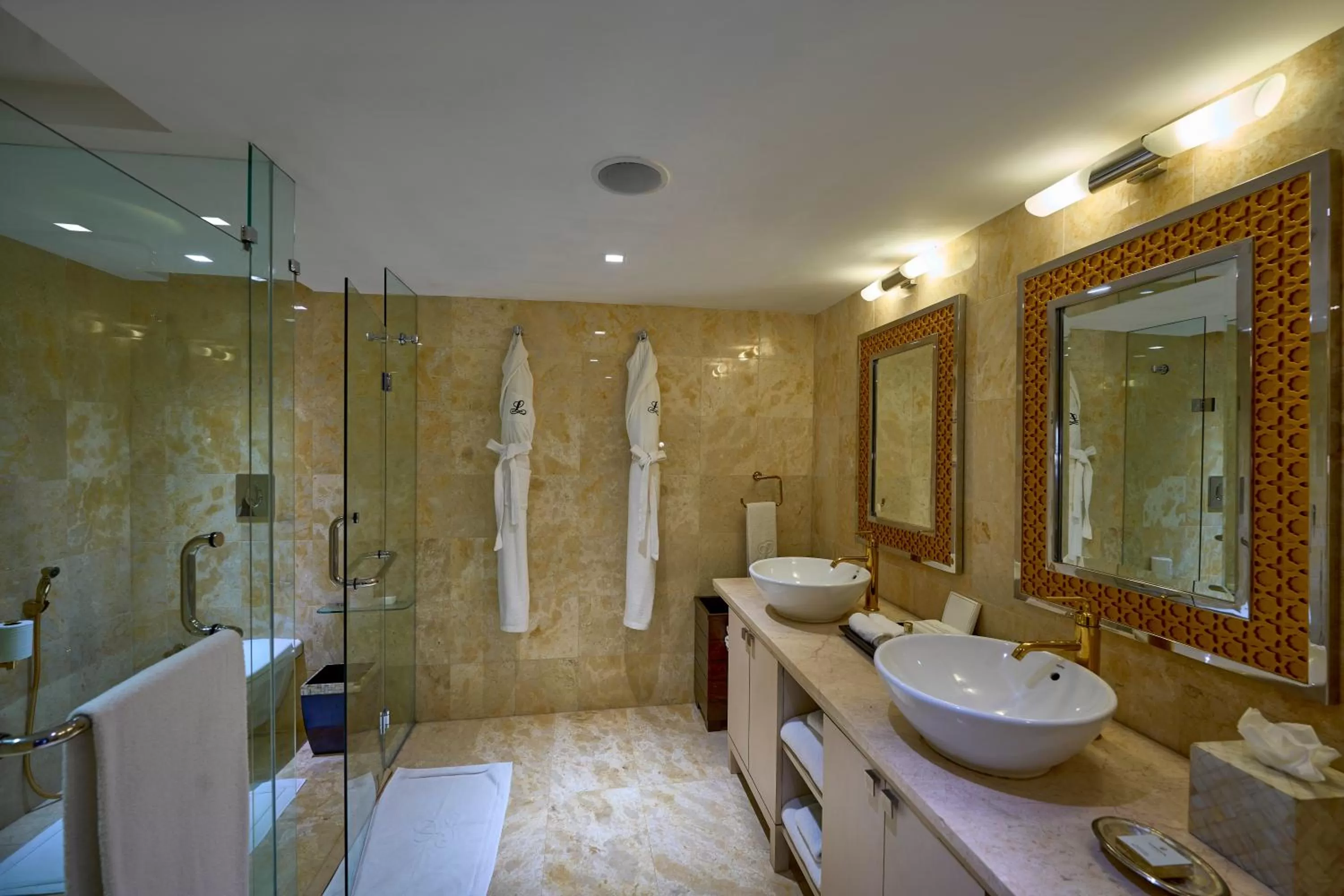 Bathroom in The Leela Kovalam, A Raviz Hotel