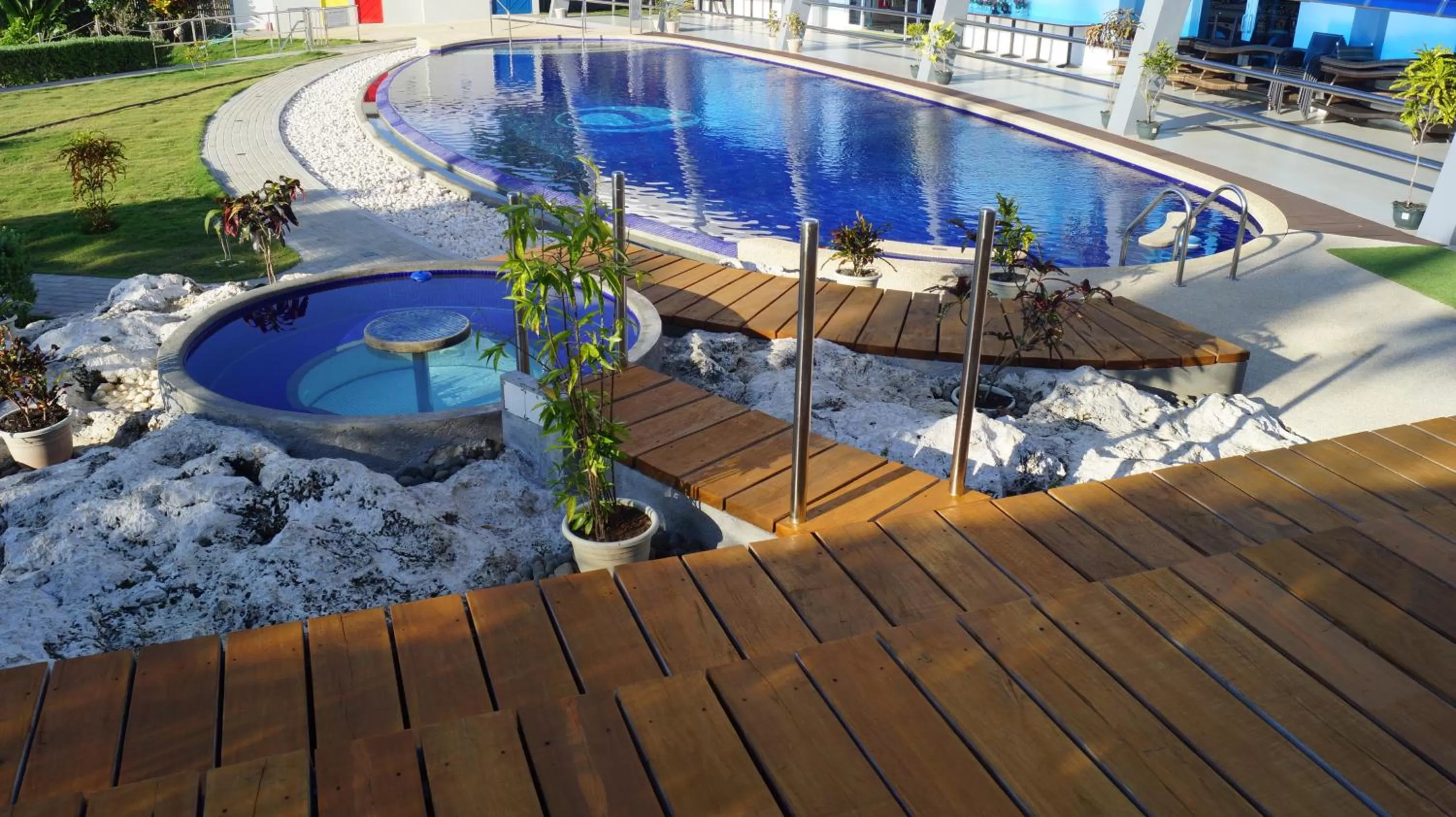 Pool view in Panglao Sea Resort - Tangnan