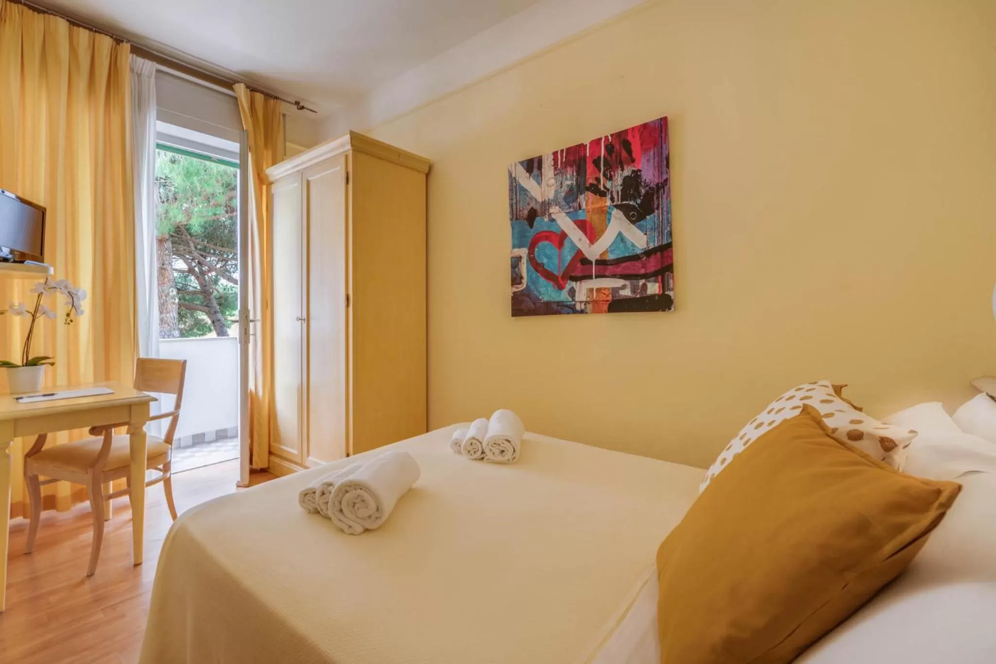 Bed in Hotel Massimo