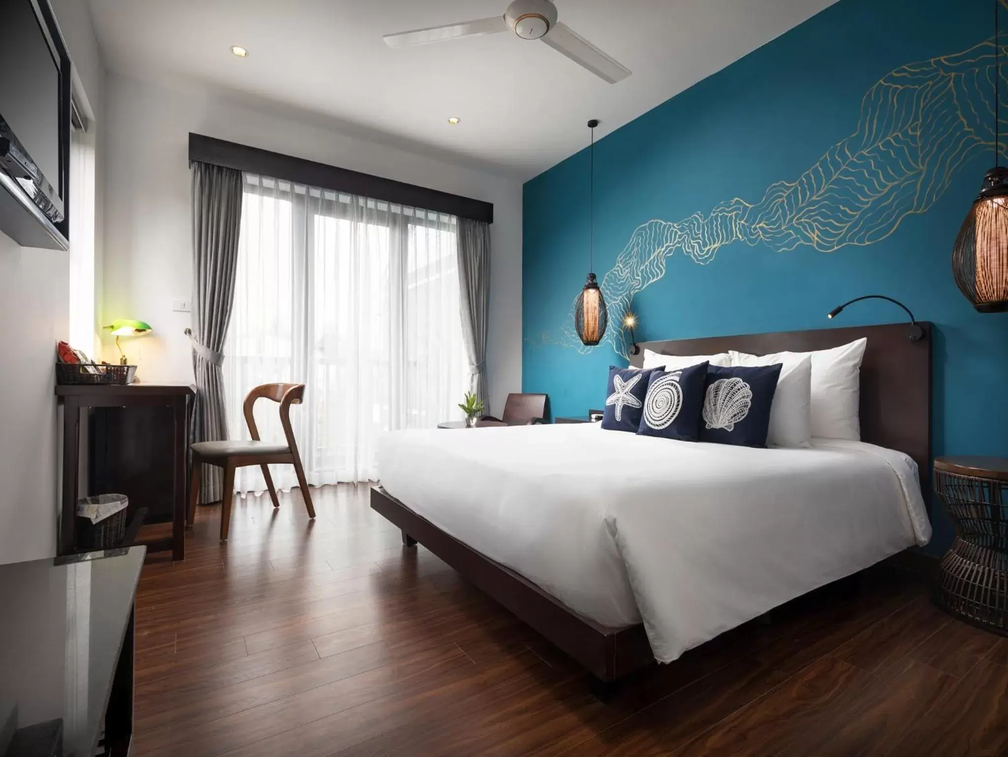 Photo of the whole room, Bed in The Blue Alcove Hotel Photo of the whole room, Bed in The Blue Alcove Hotel