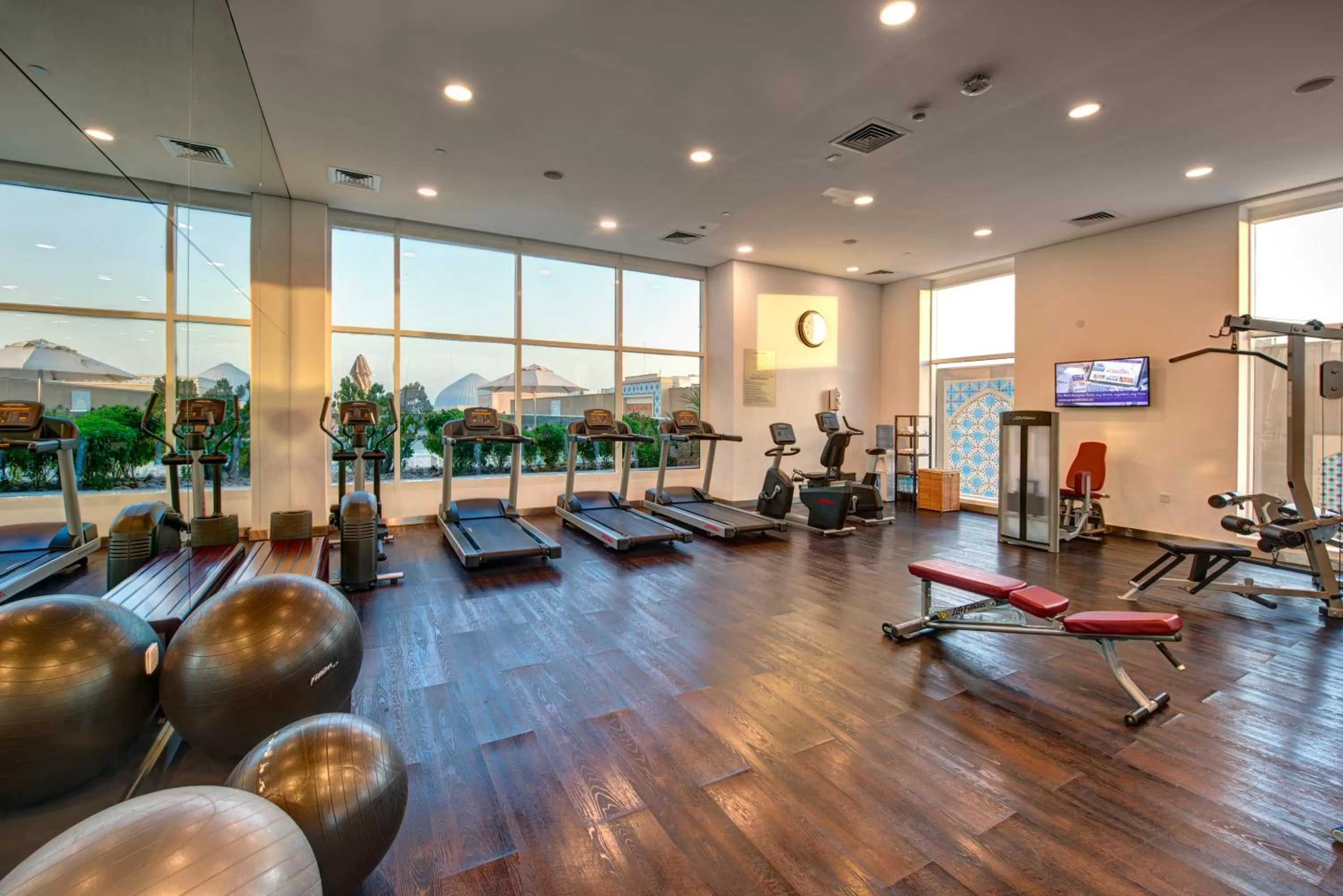Fitness centre/facilities in Premier Inn Dubai Ibn Battuta Mall