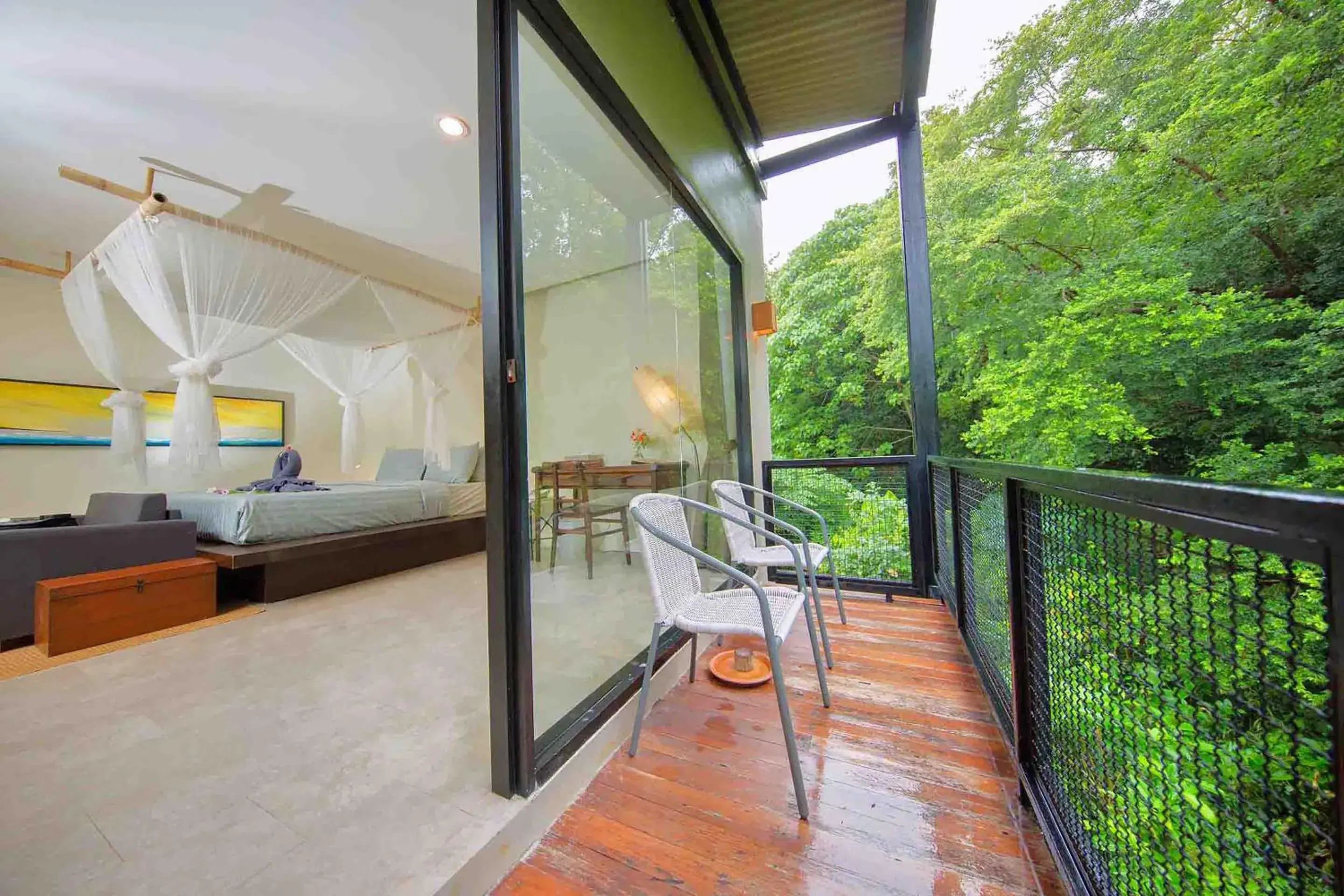 Balcony/Terrace in SriLanta Resort and Spa