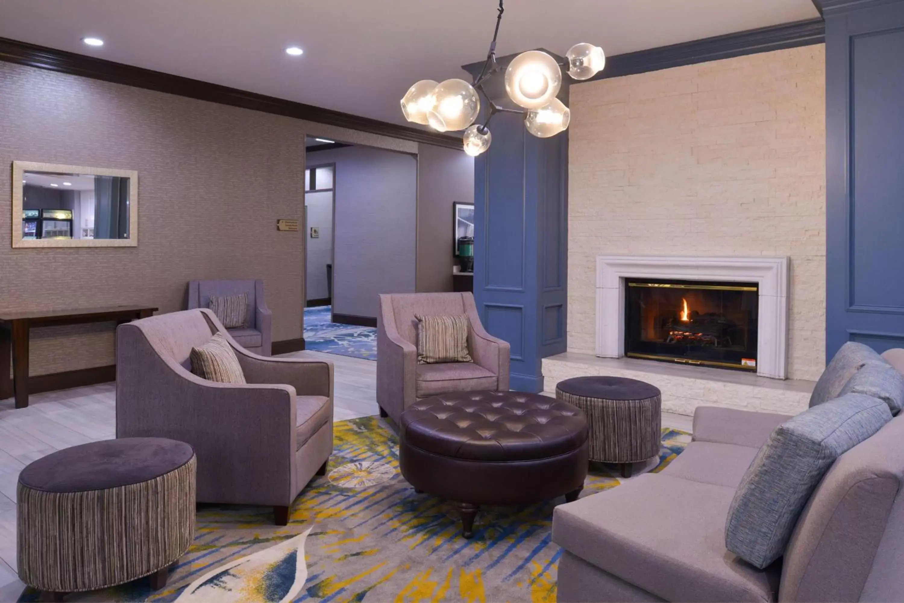 Lobby or reception, Seating Area in Homewood Suites by Hilton Dallas-Lewisville