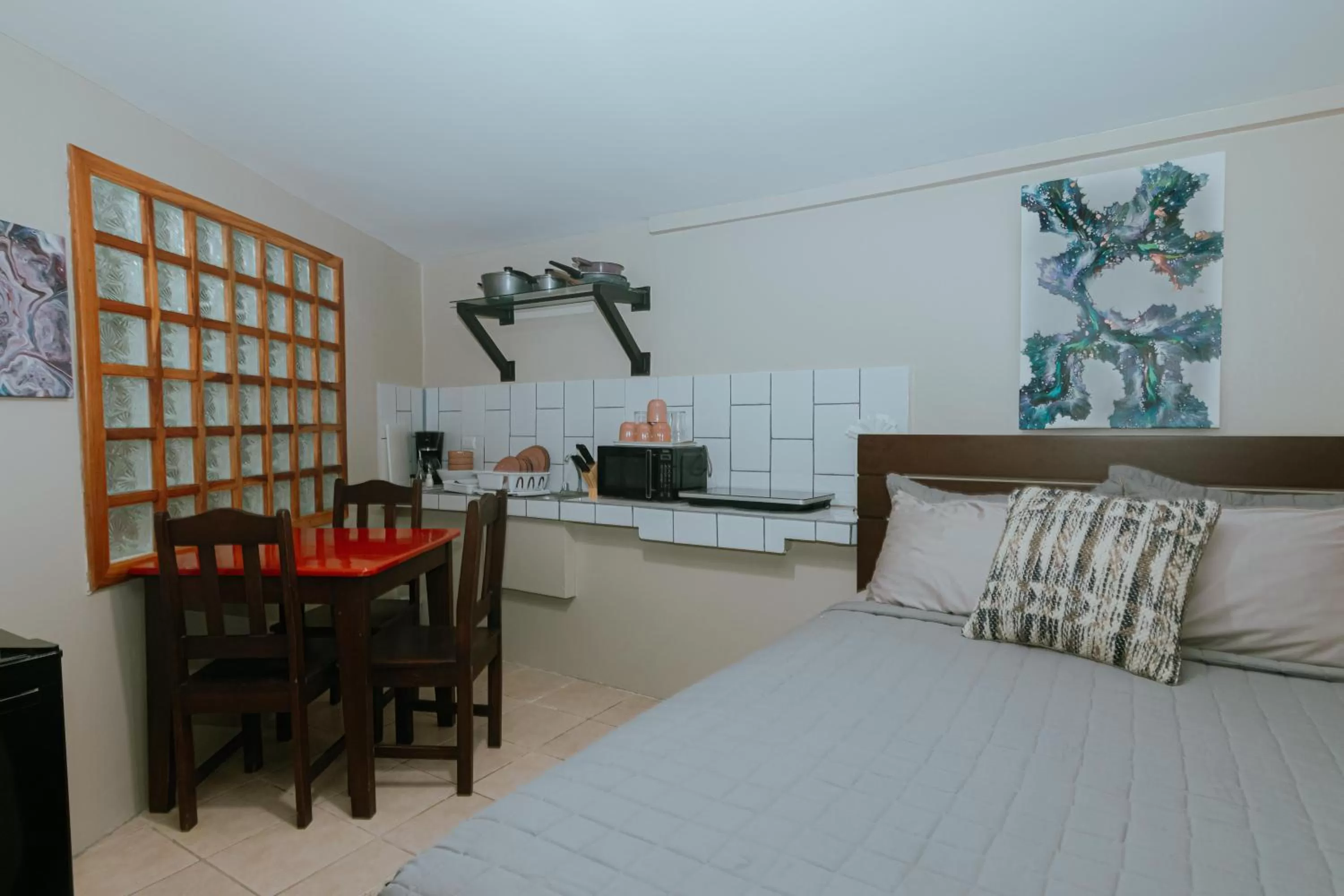 Bed in Oasis Diverse Adult Retreat