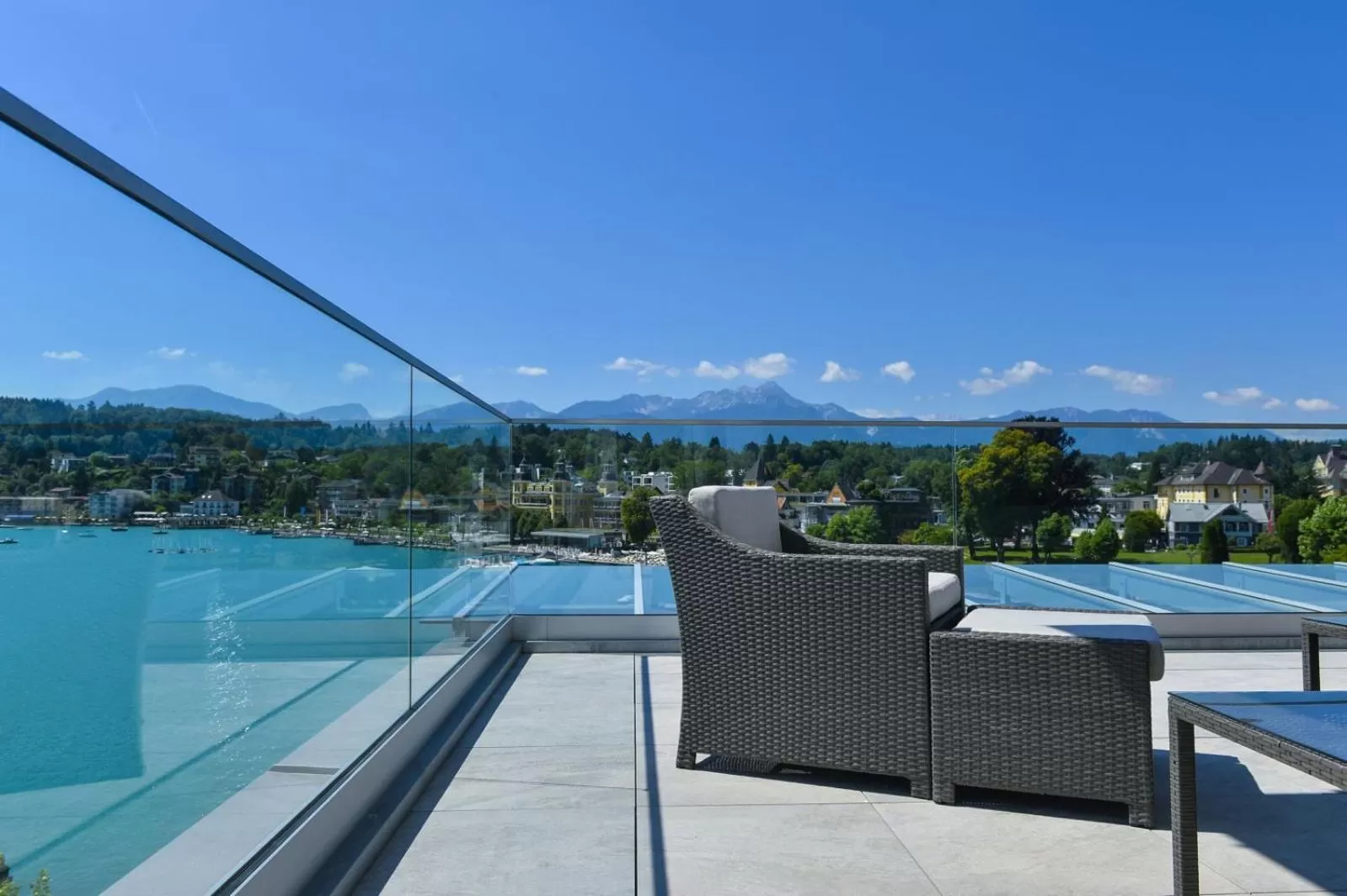Lake view in Boutiquehotel Wörthersee - Serviced Apartments