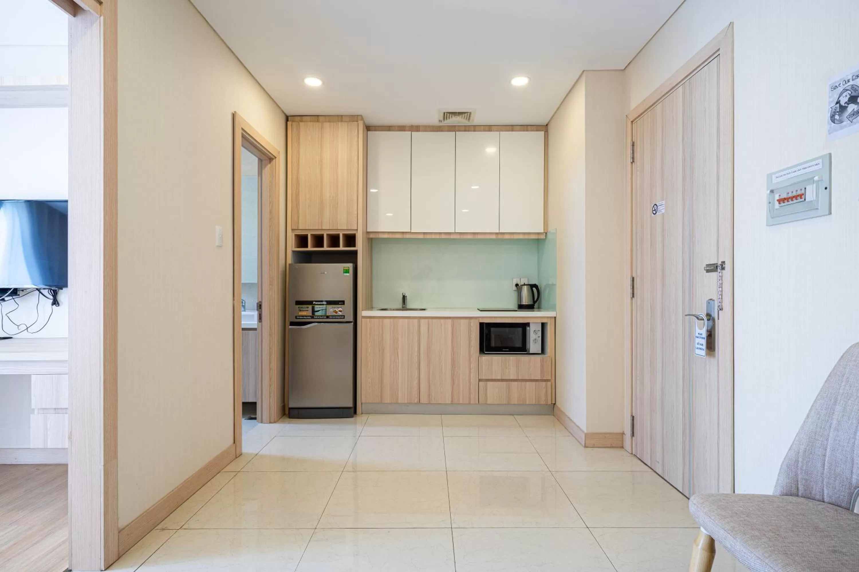 Kitchen/Kitchenette in Luxy Park Hotel & Apartments - Notre Dame