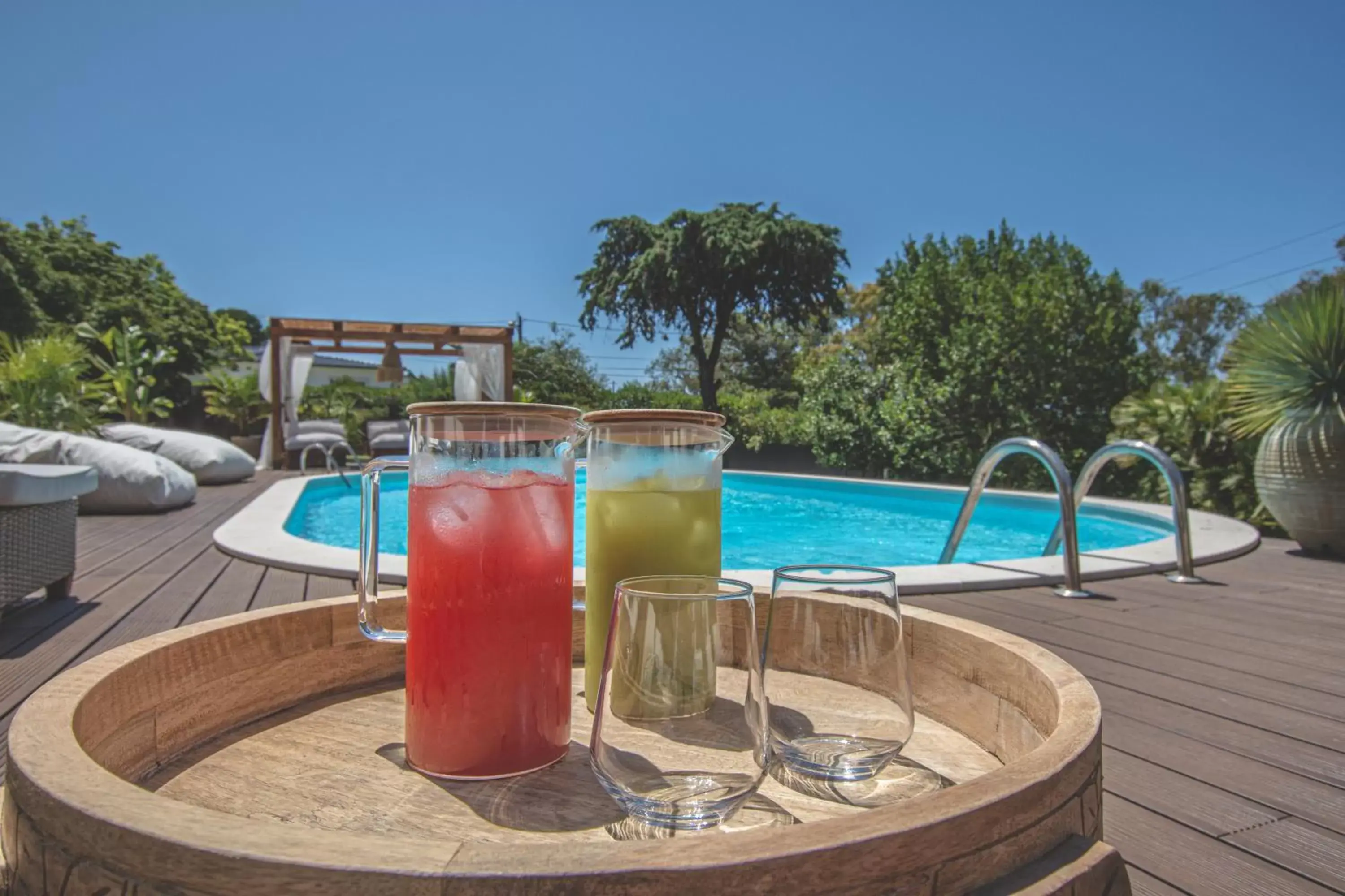 Swimming Pool in Villa Pietra Estoril Eco Guesthouse