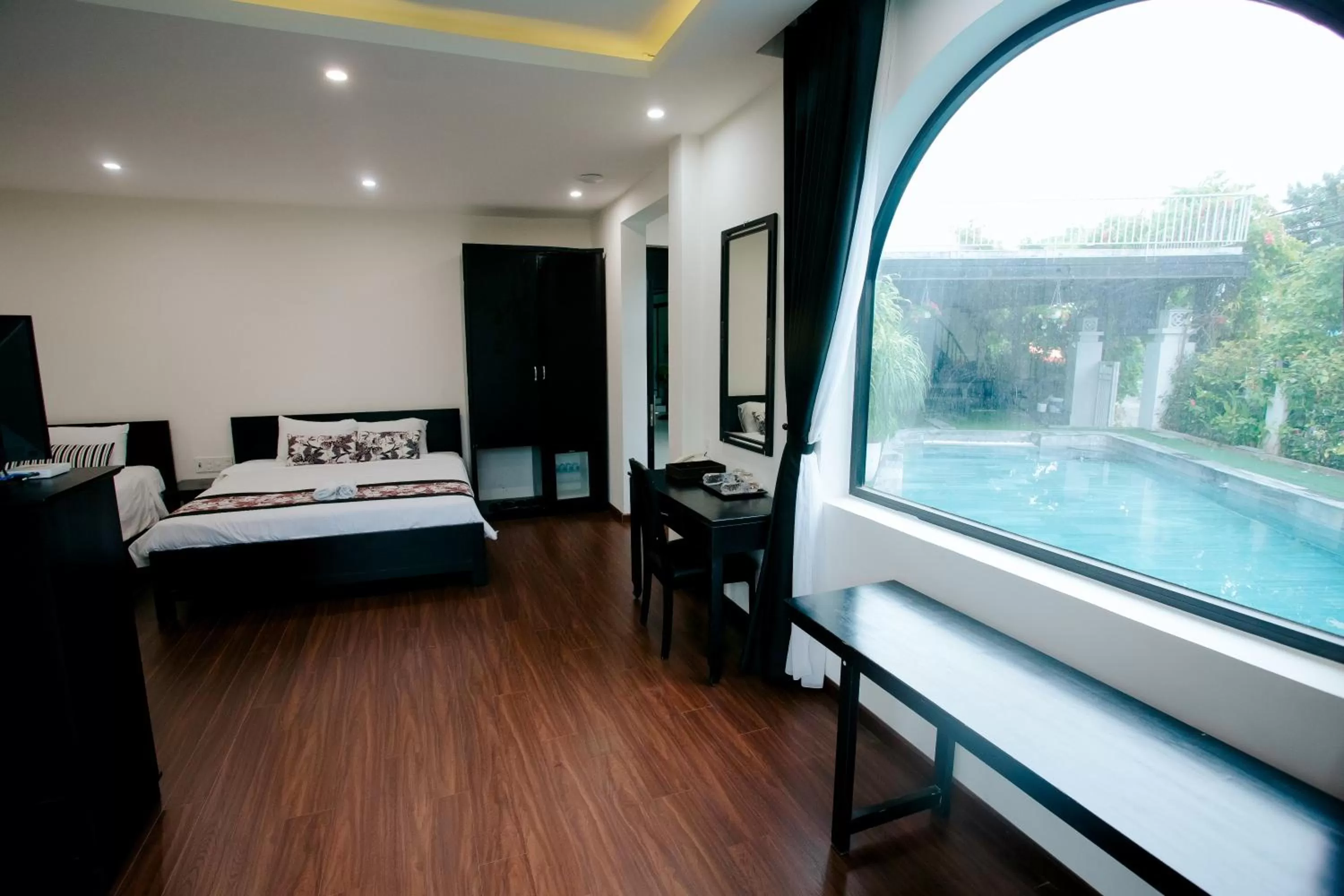 Property building, Bed in Hoianation Villas Hotel