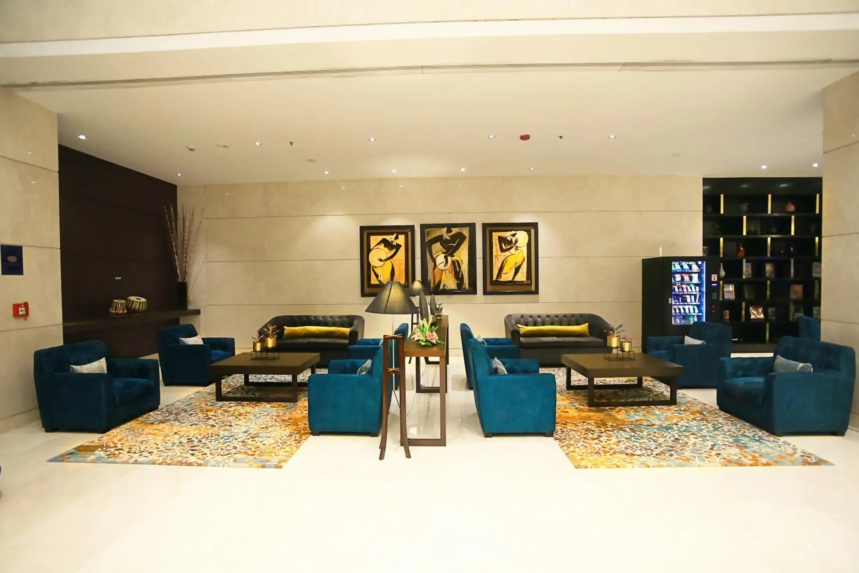 Lobby or reception in Somerset Greenways Chennai Lobby or reception in Somerset Greenways Chennai