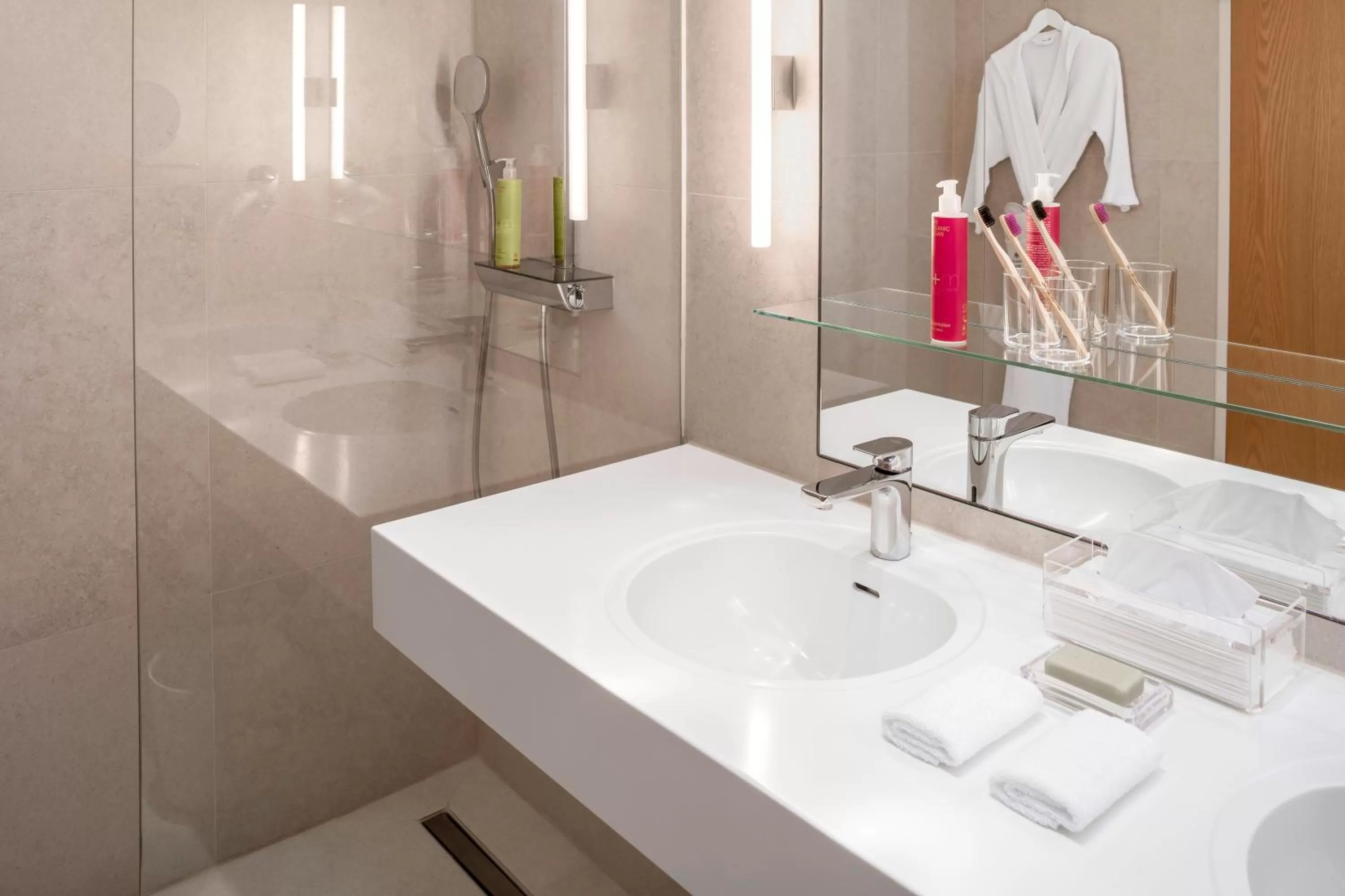 Shower in The Mandala Suites