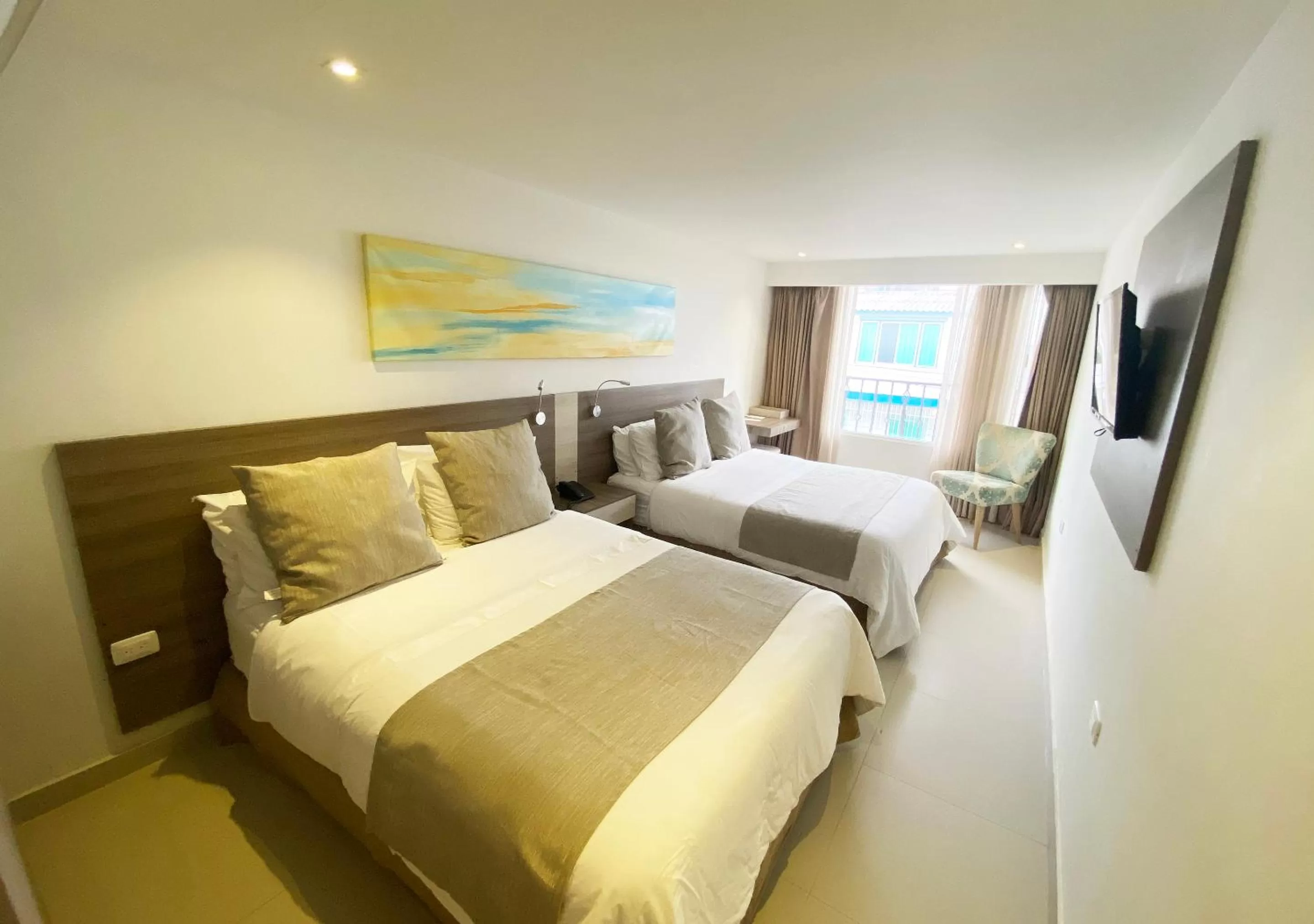 Bed in Hotel 1525 By GEH Suites