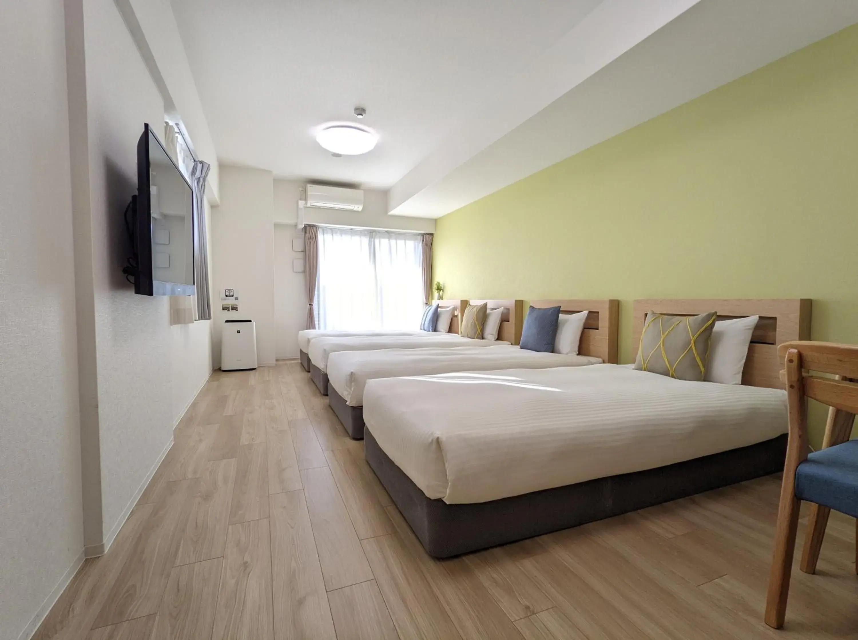 Quadruple Room with Balcony - single occupancy in ESLEAD HOTEL Namba South Ⅲ