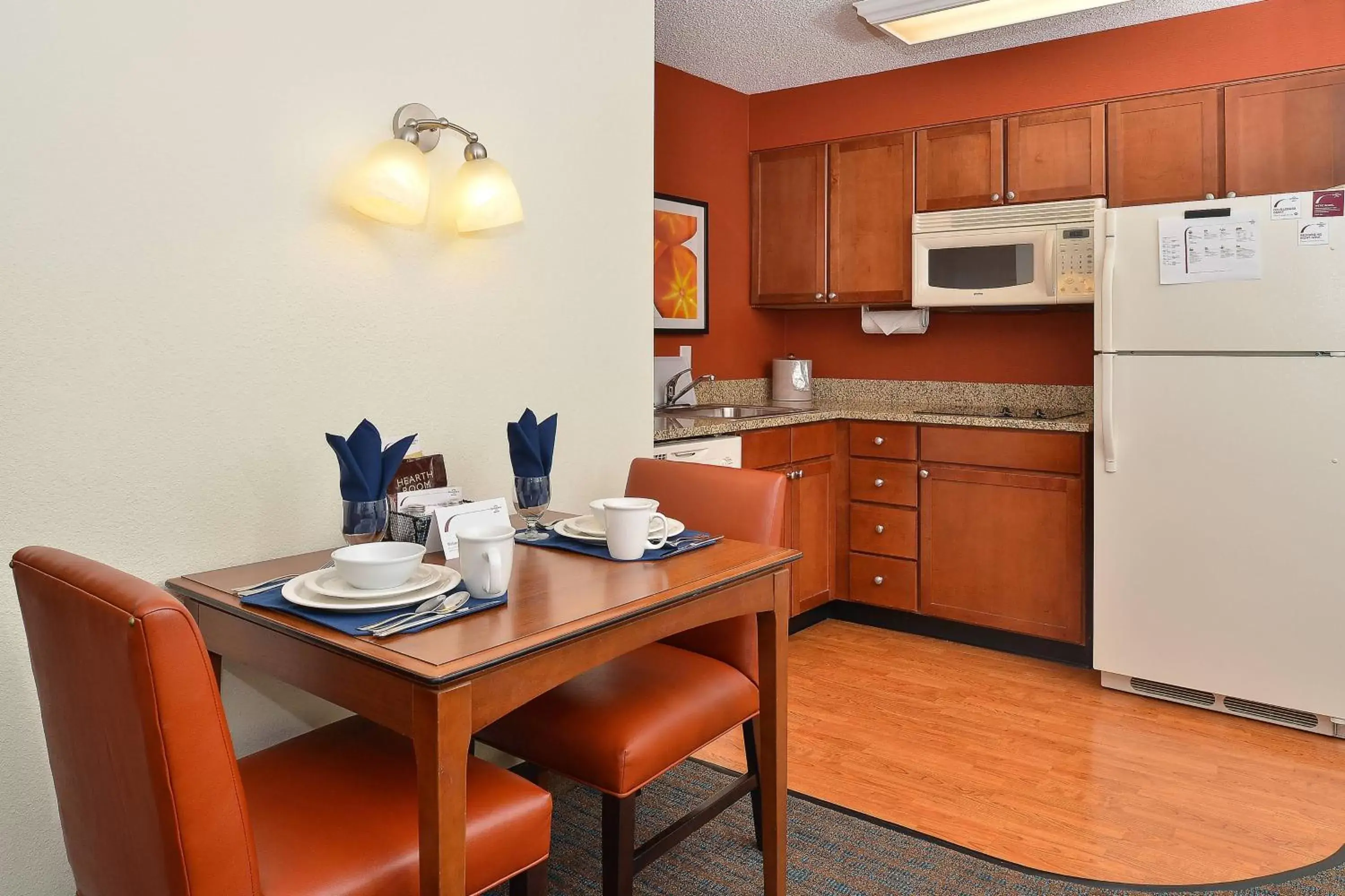 Bedroom, Kitchen/Kitchenette in Residence Inn by Marriott Denver Airport at Gateway Park