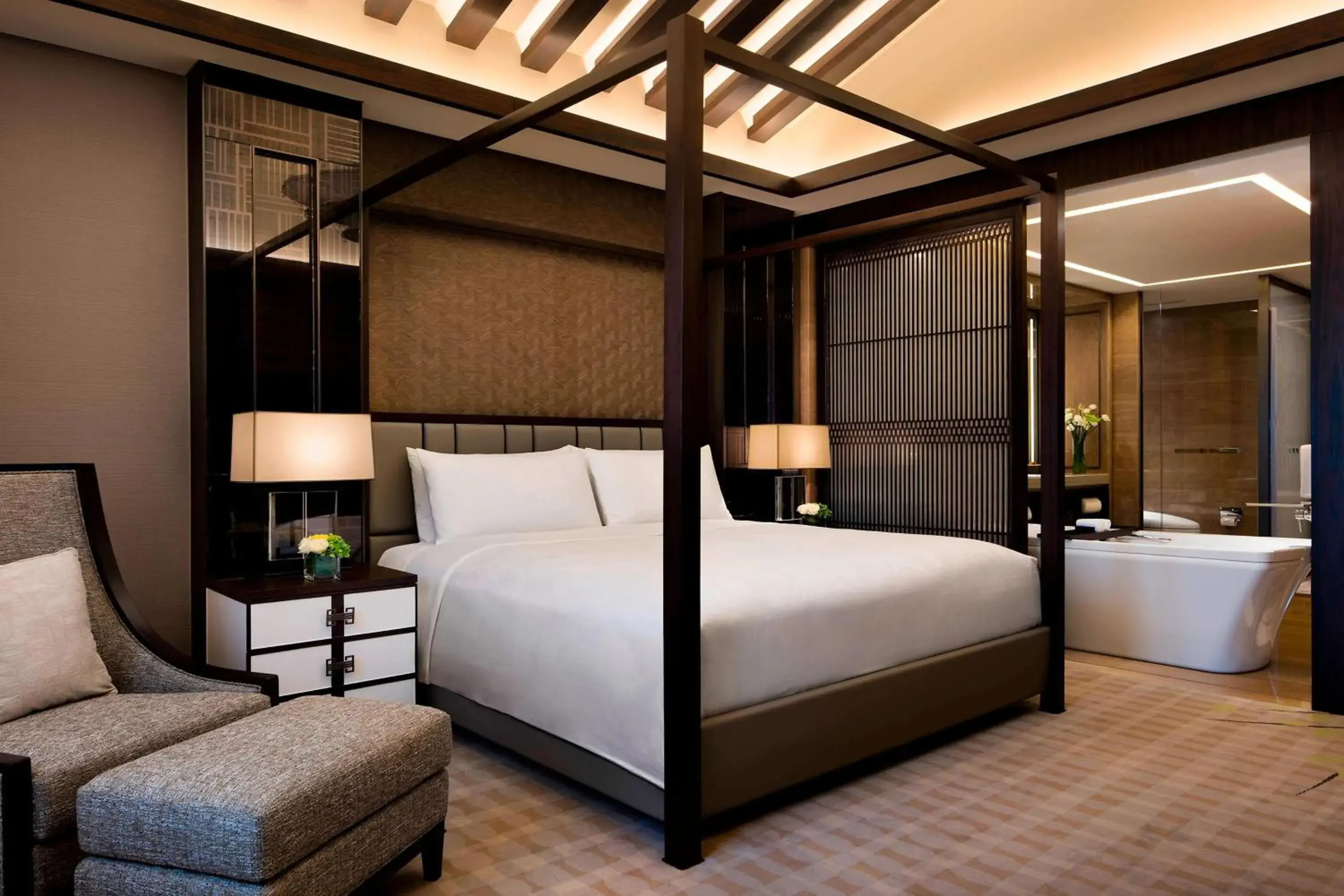 Bedroom, Bed in JW Marriott Hotel Zhejiang Anji