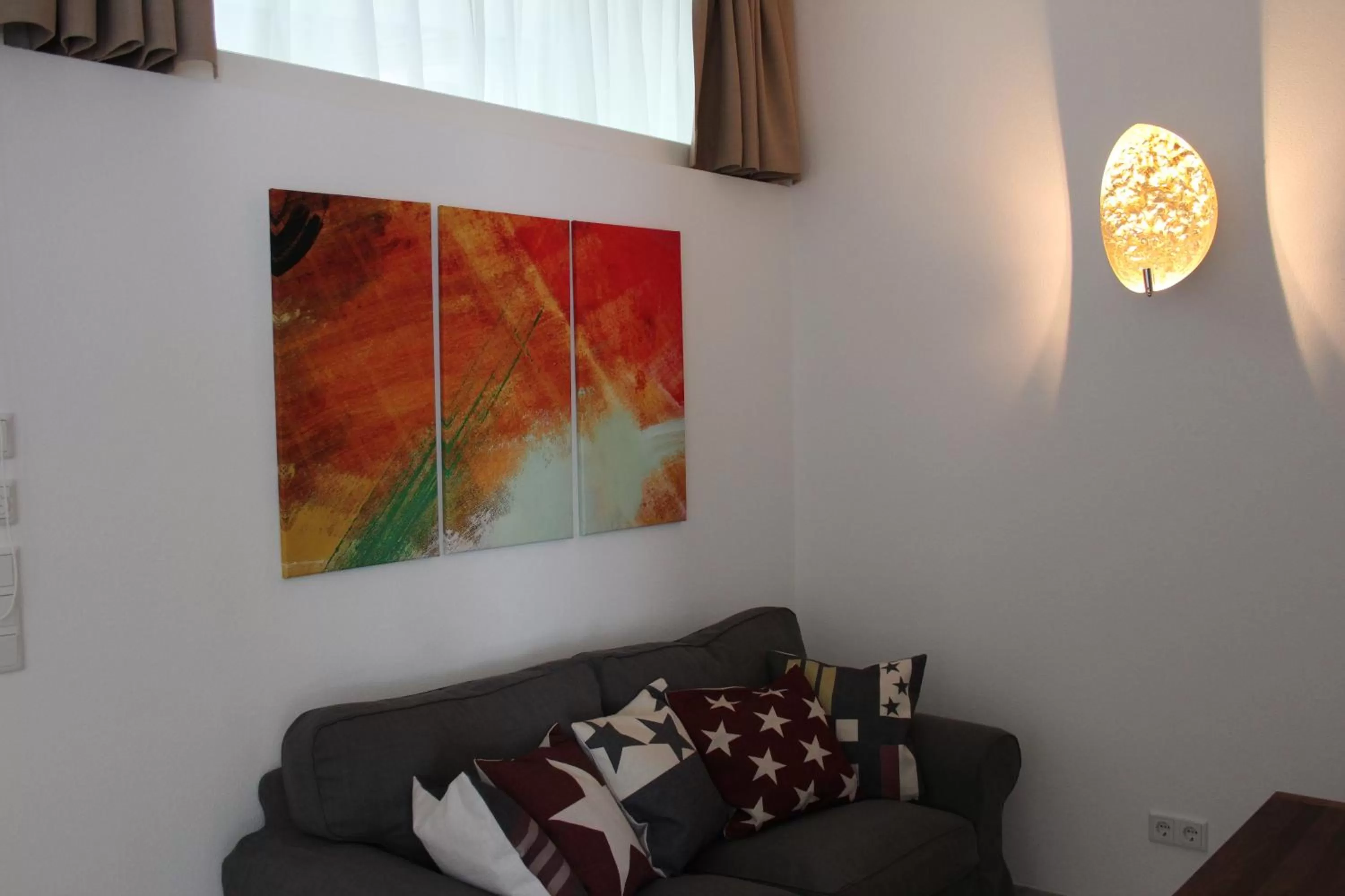 Seating area in Hotel Schmales Haus