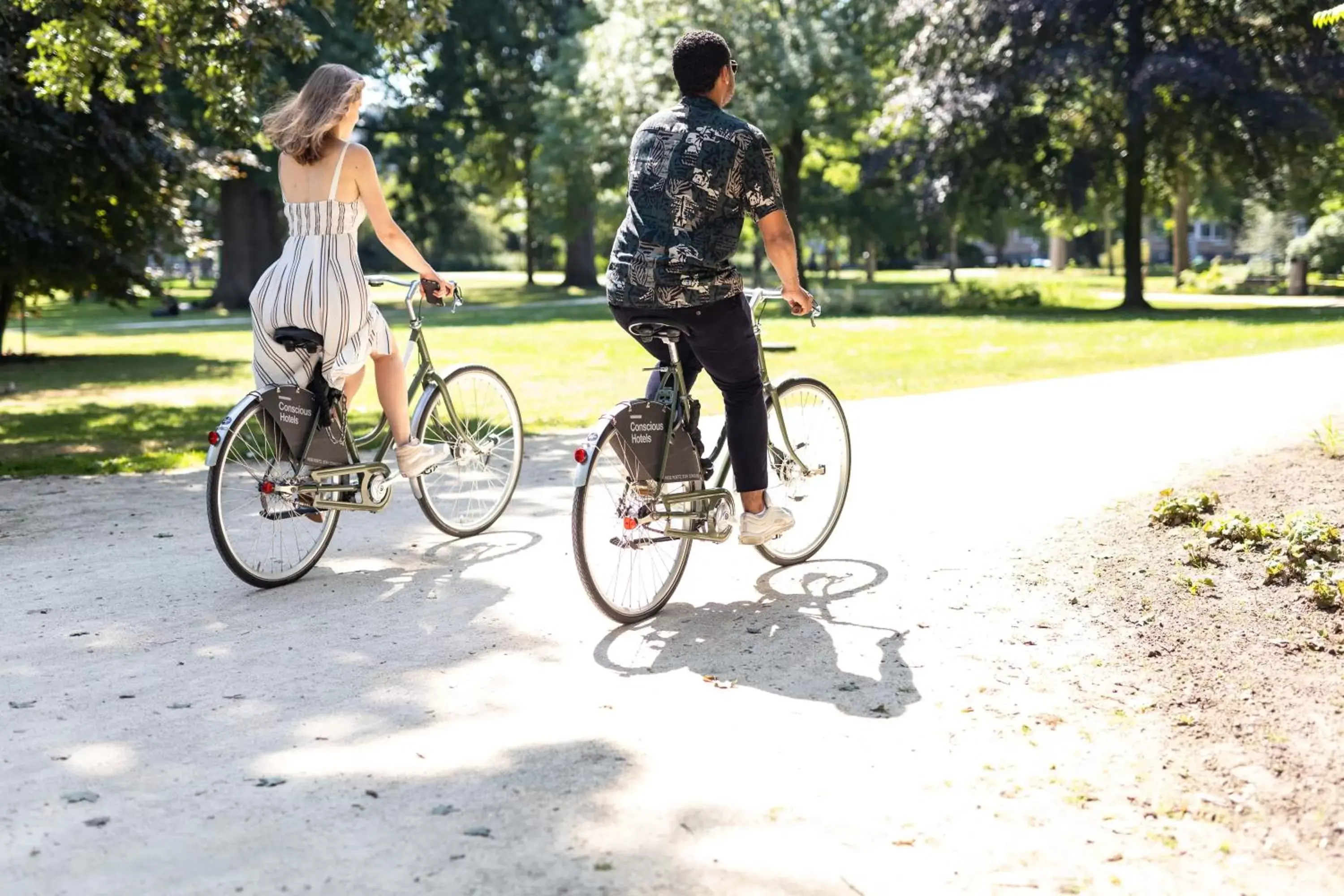 Cycling, Biking in Conscious Hotel Vondelpark
