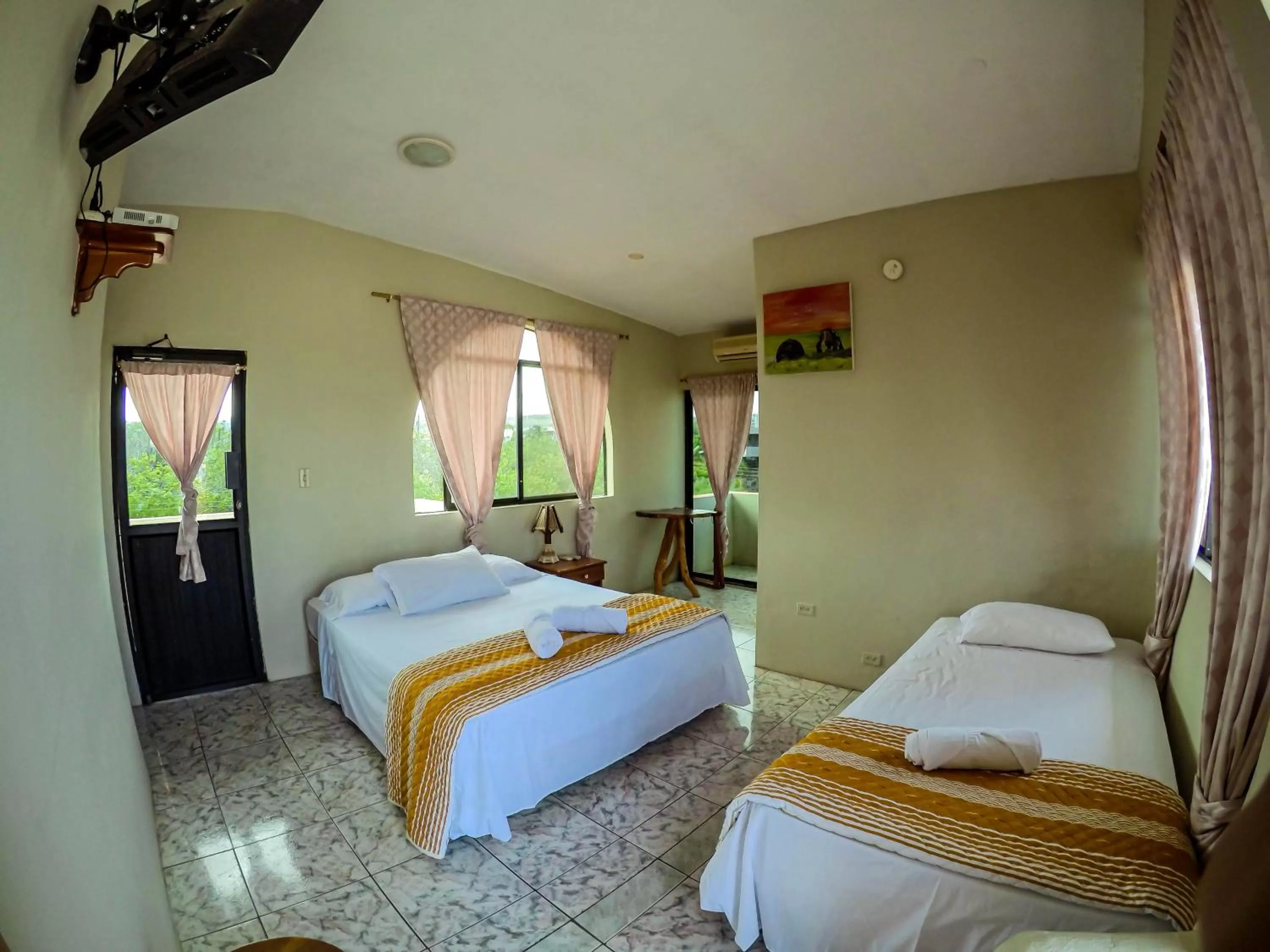 Deluxe Double Room with Balcony and Sea View in Casa de Nelly