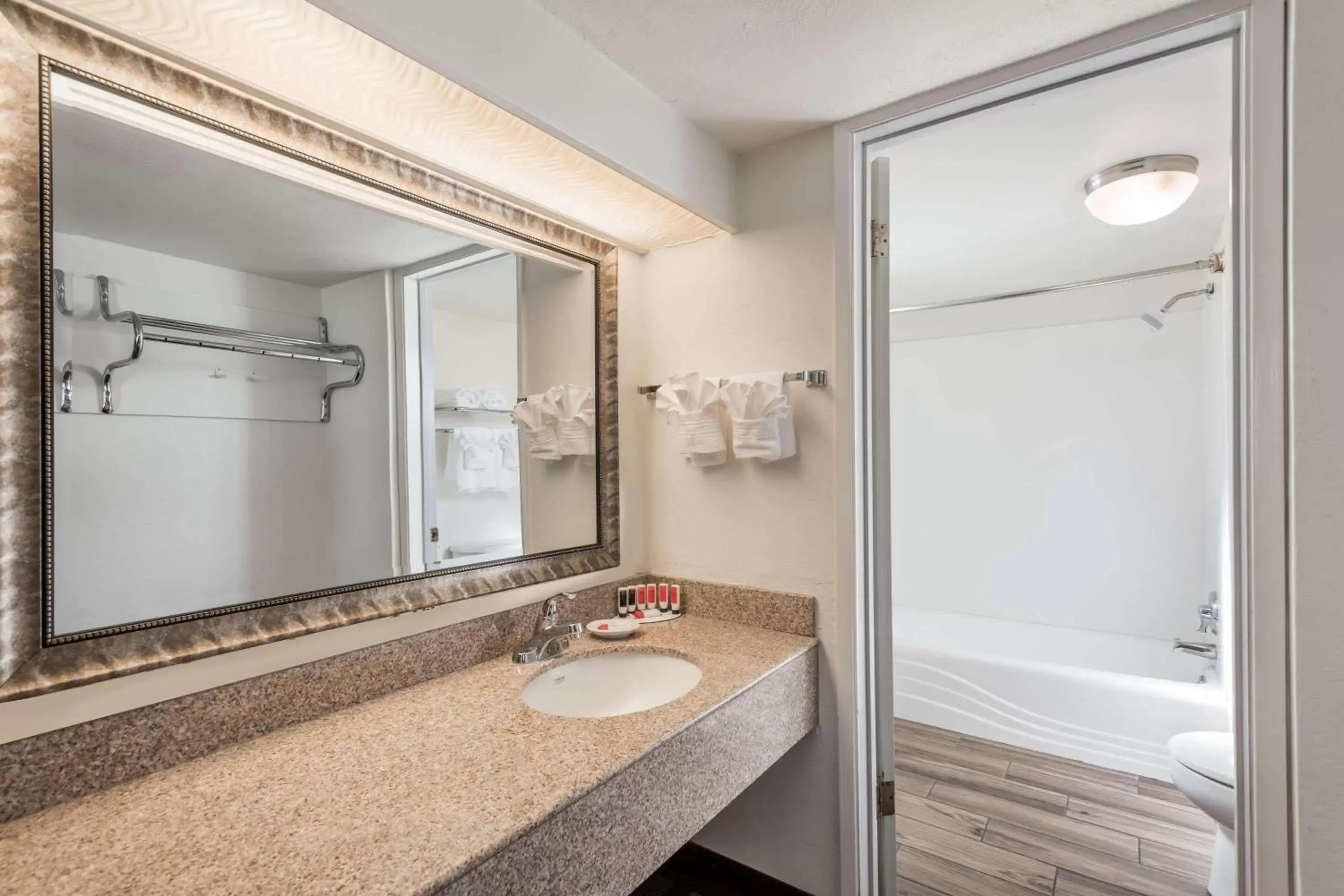 Bathroom in Days Inn & Suites by Wyndham Lodi