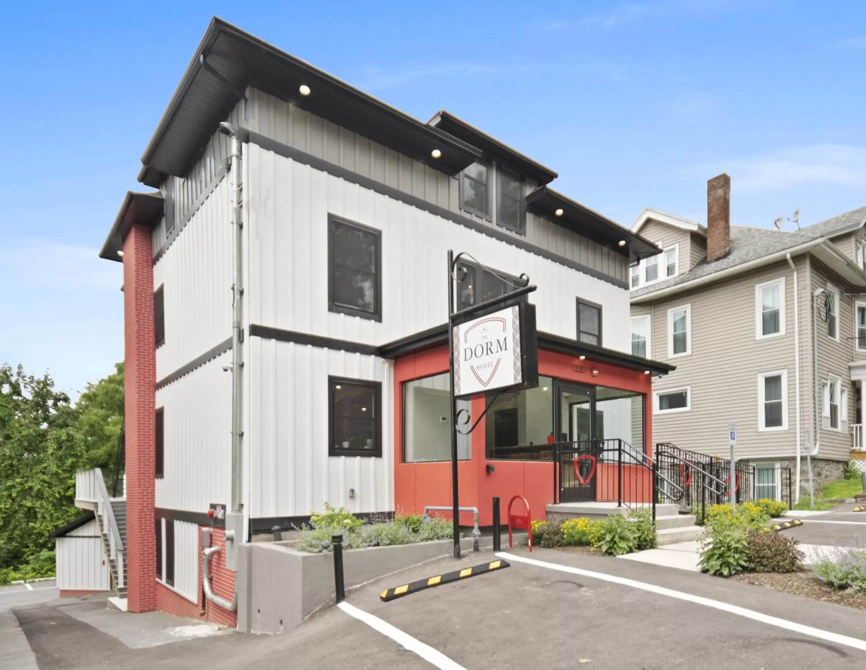 Facade/entrance, Property Building in The Dorm Hotel