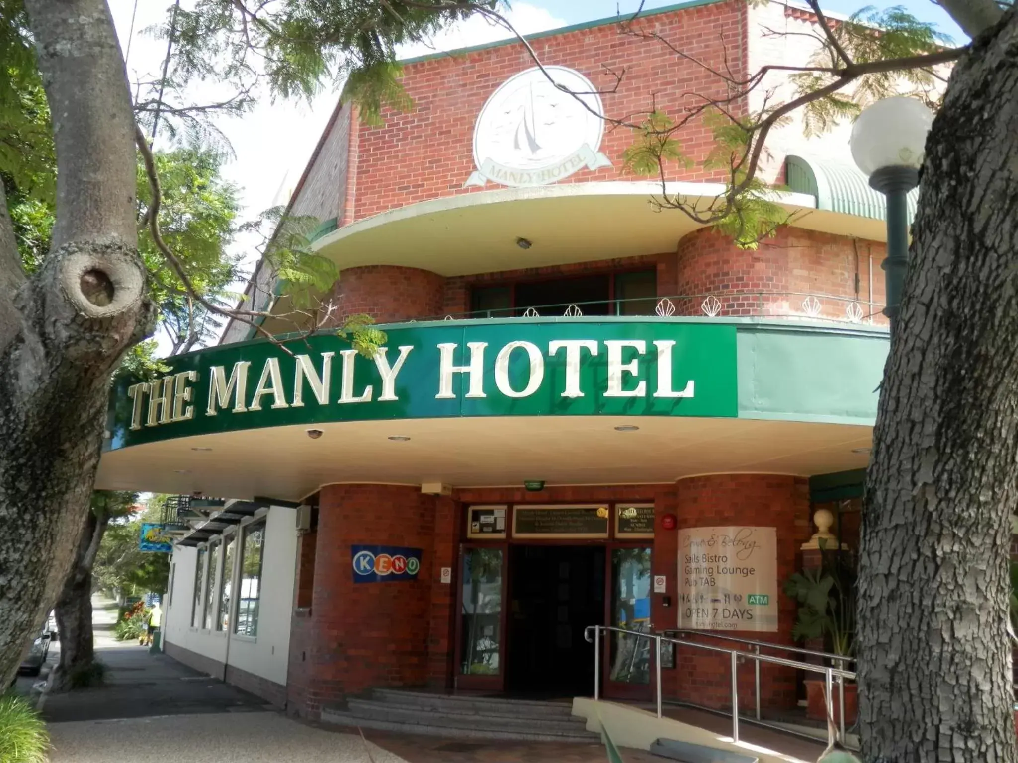Facade/Entrance in Manly Hotel