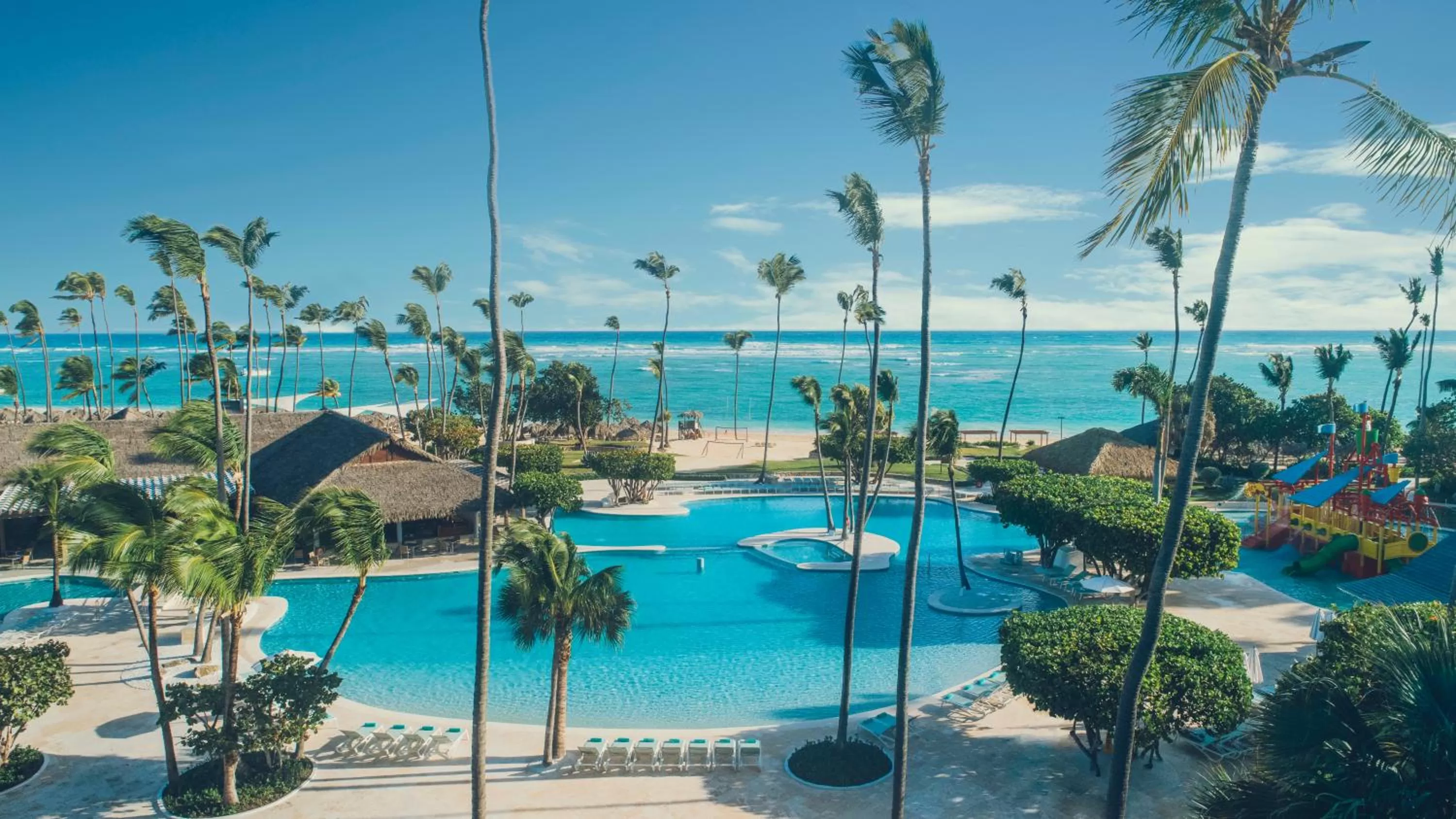 Pool view in Iberostar Selection Bavaro Suites - All Inclusive