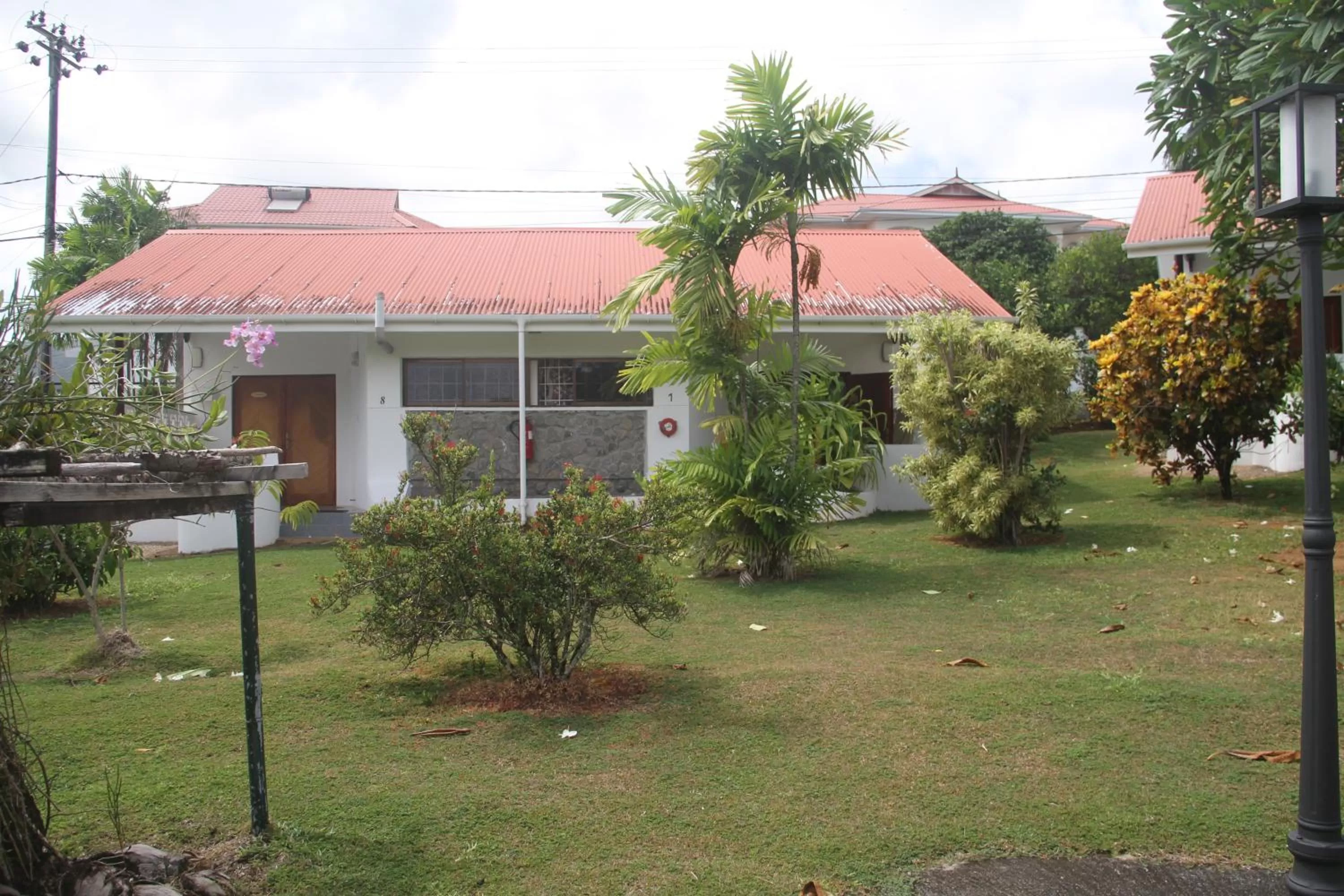Garden view in Daniella's Bungalows