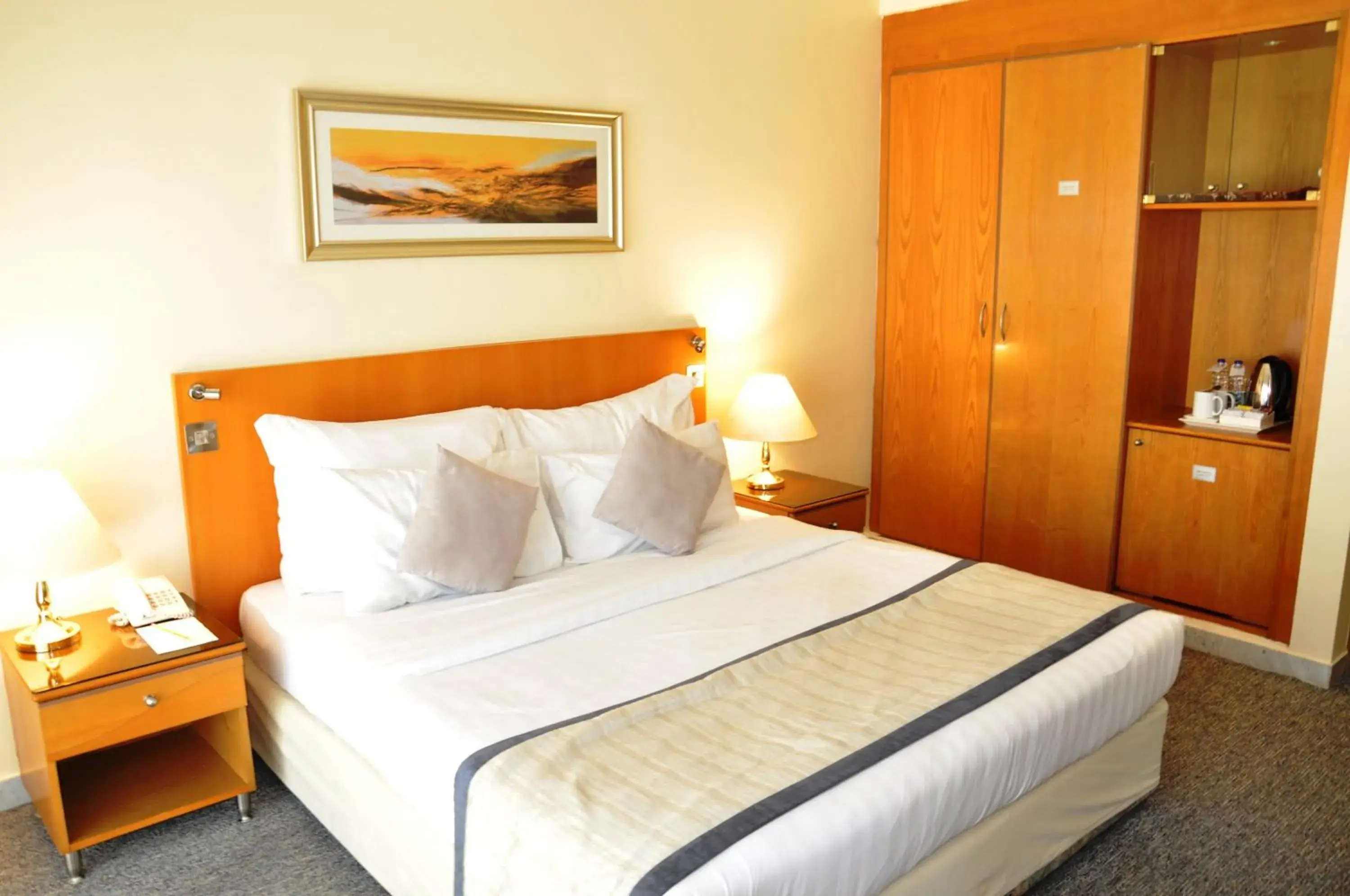 Bed in Lavender Hotel Deira Bed in Lavender Hotel Deira