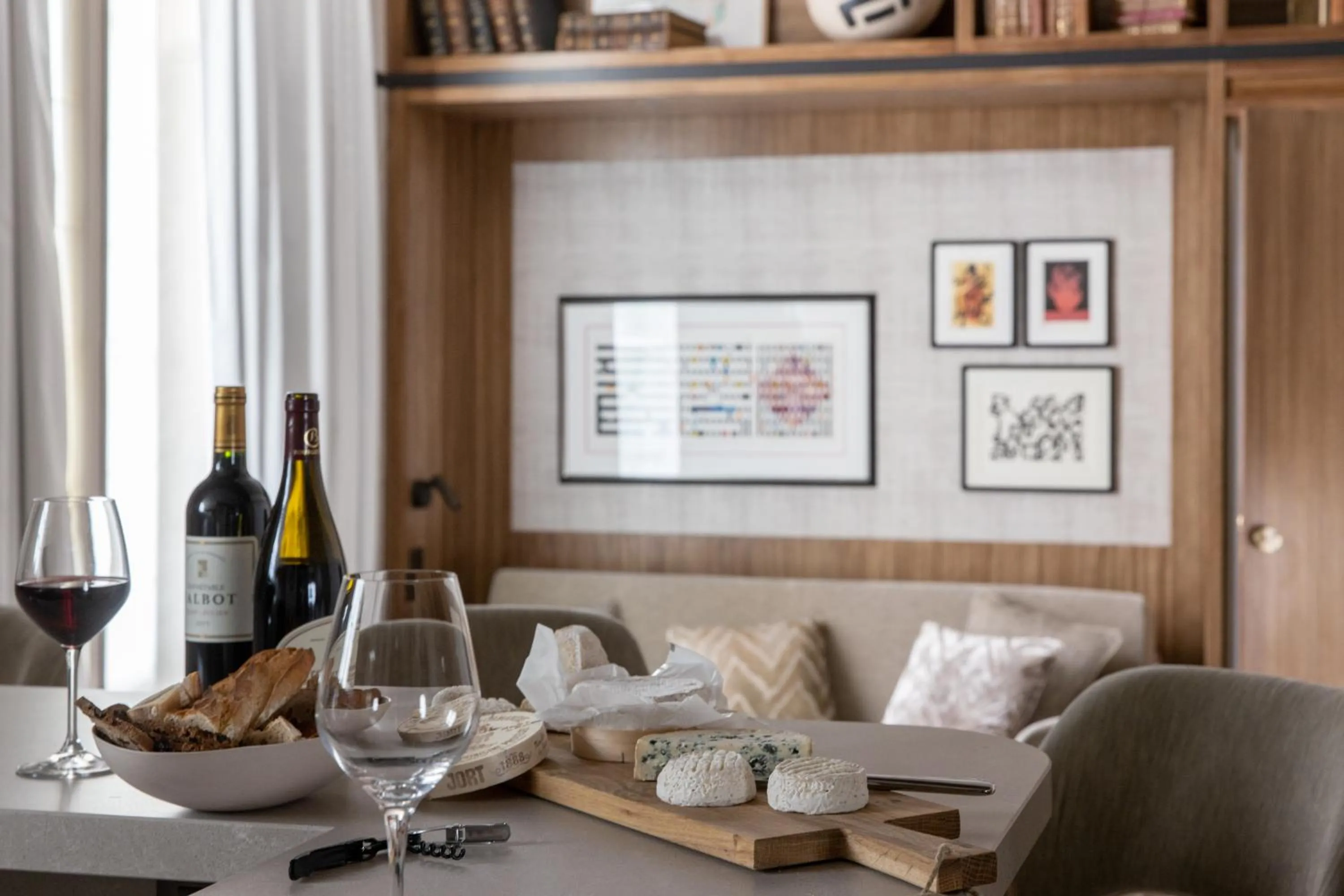 Living room in Esprit Saint Germain