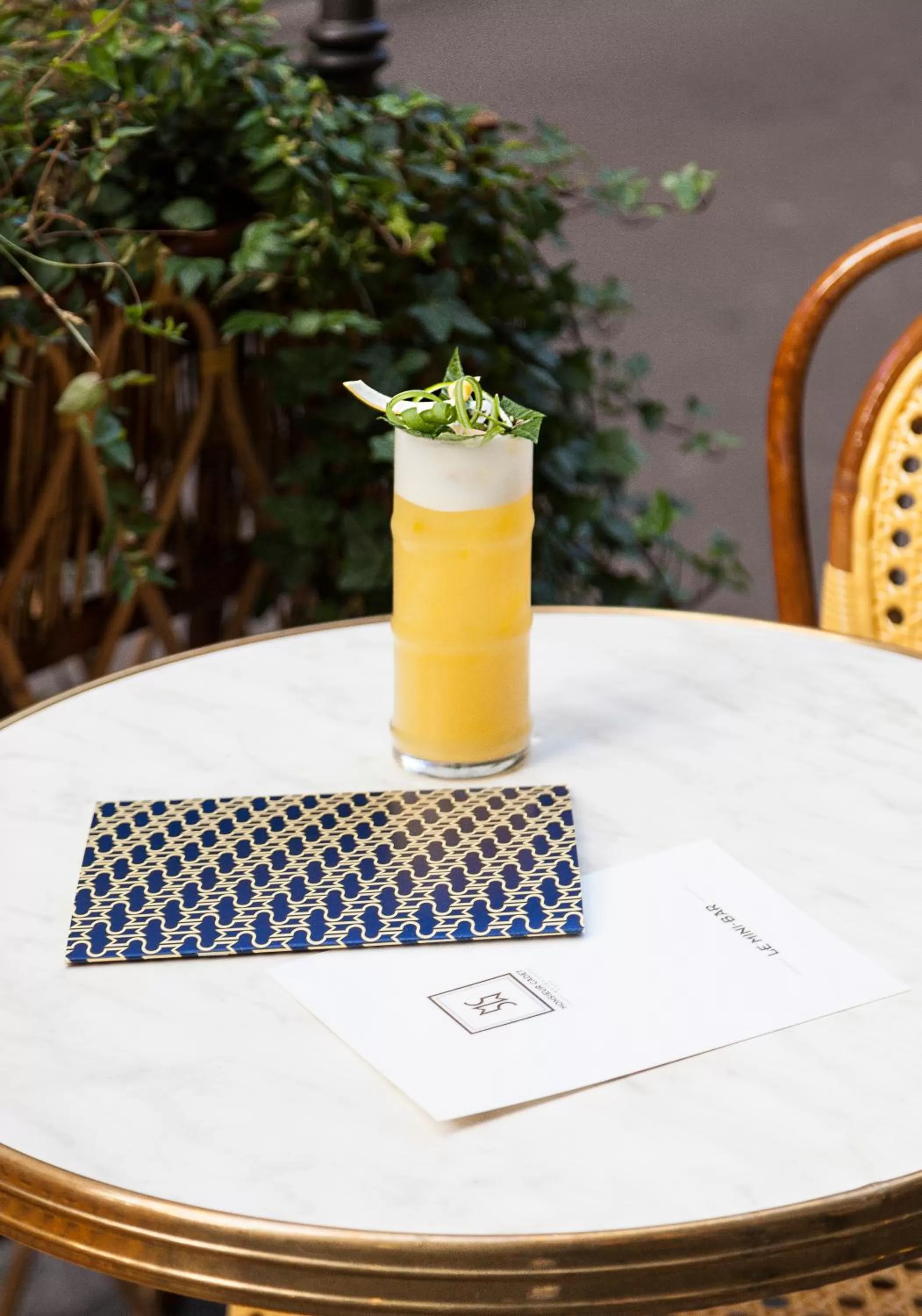 Patio in Monsieur Cadet Hotel & Spa