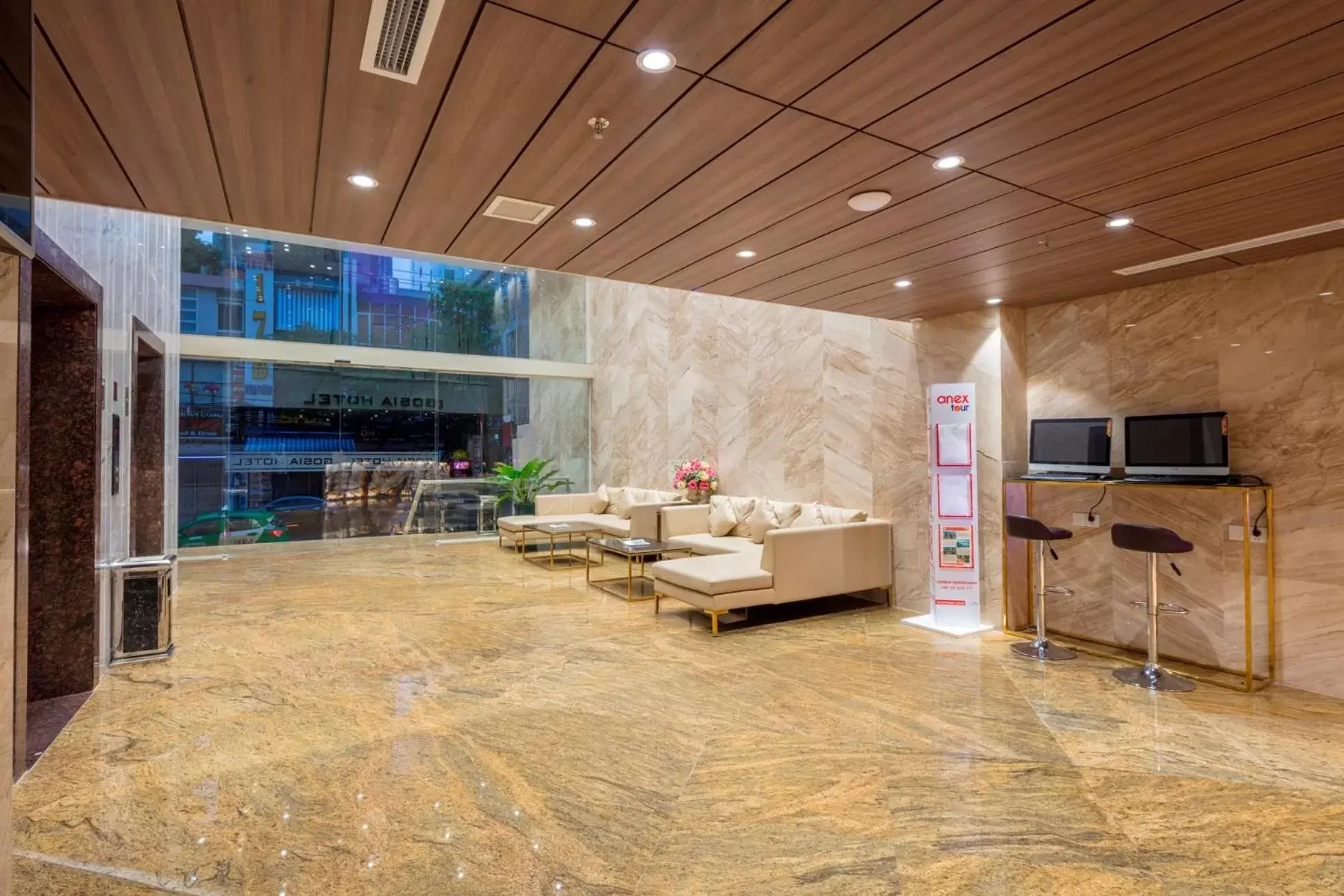 Lobby or reception in Gosia Hotel