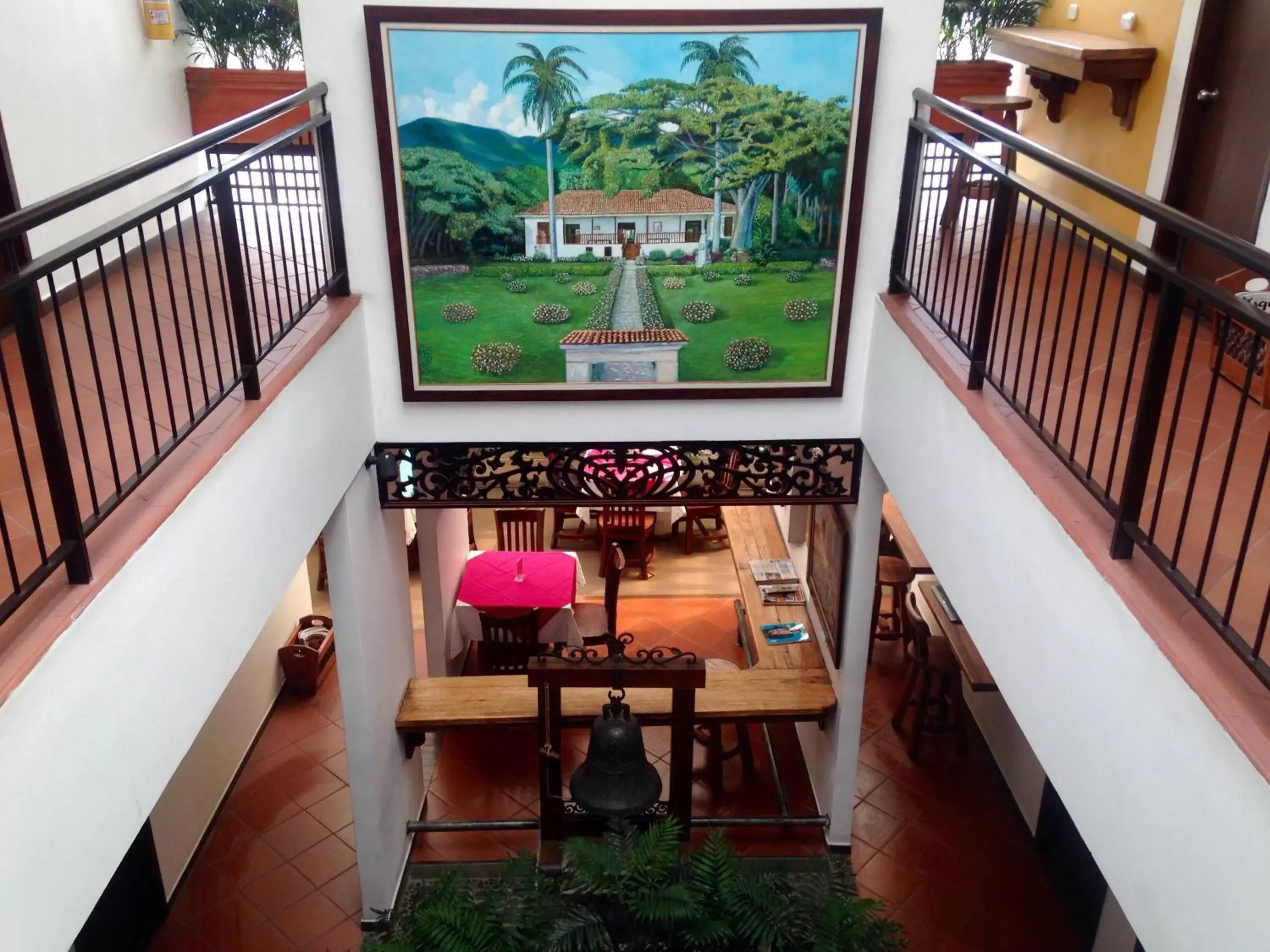 Patio in Hotel Boutique San Antonio