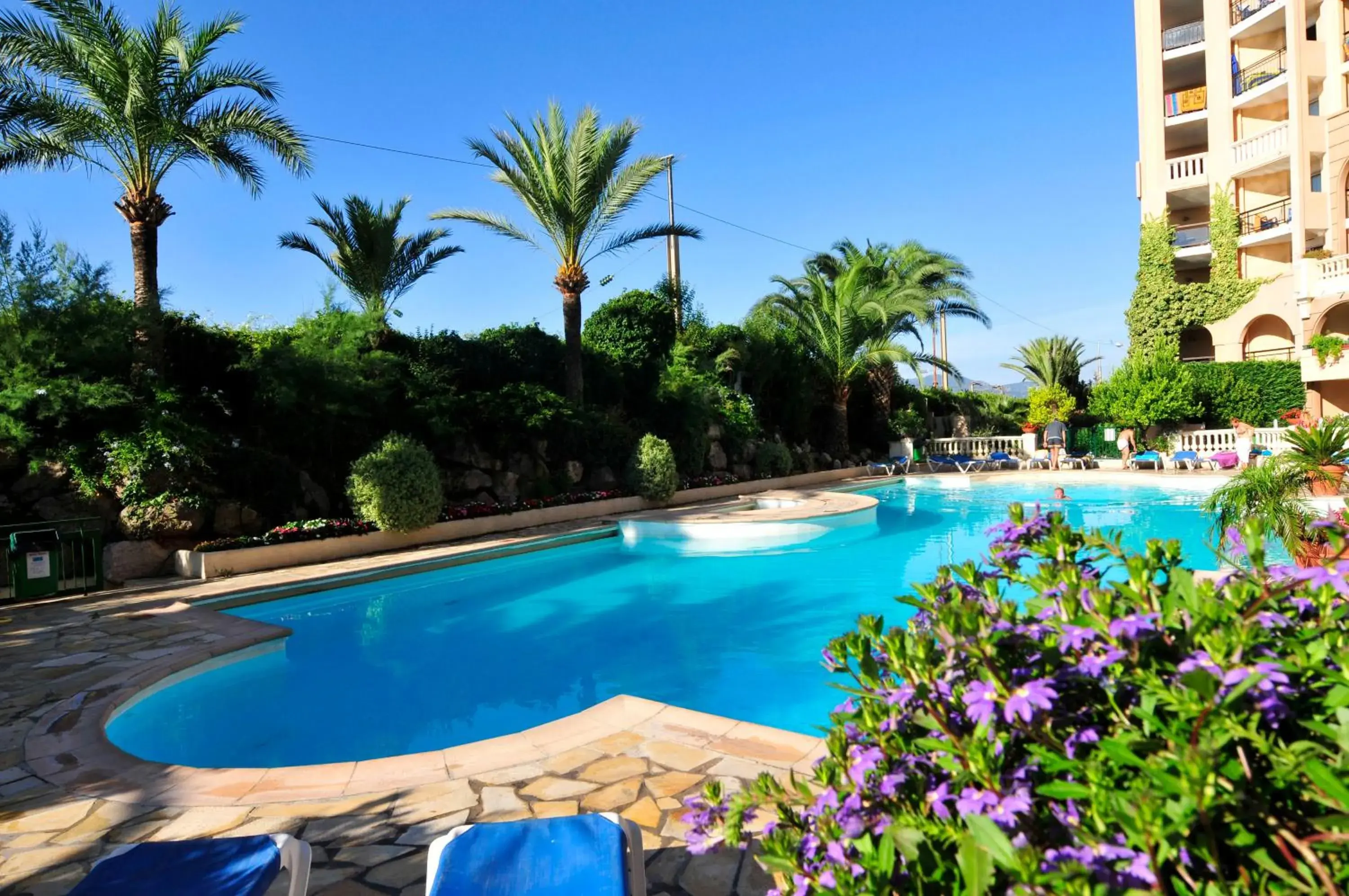 Pool view, Swimming Pool in Residhotel Villa Maupassant