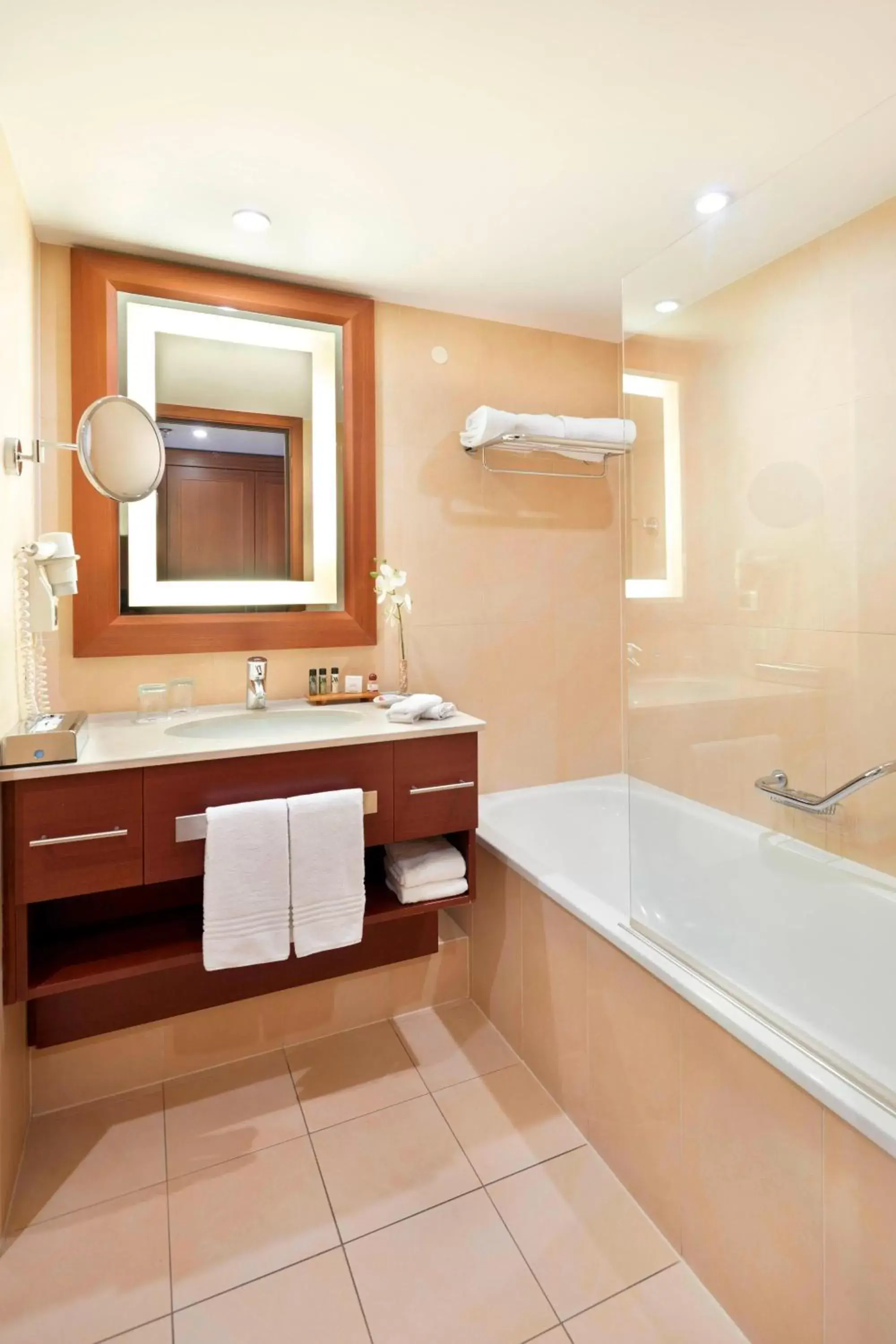 Bathroom in Ghent Marriott Hotel
