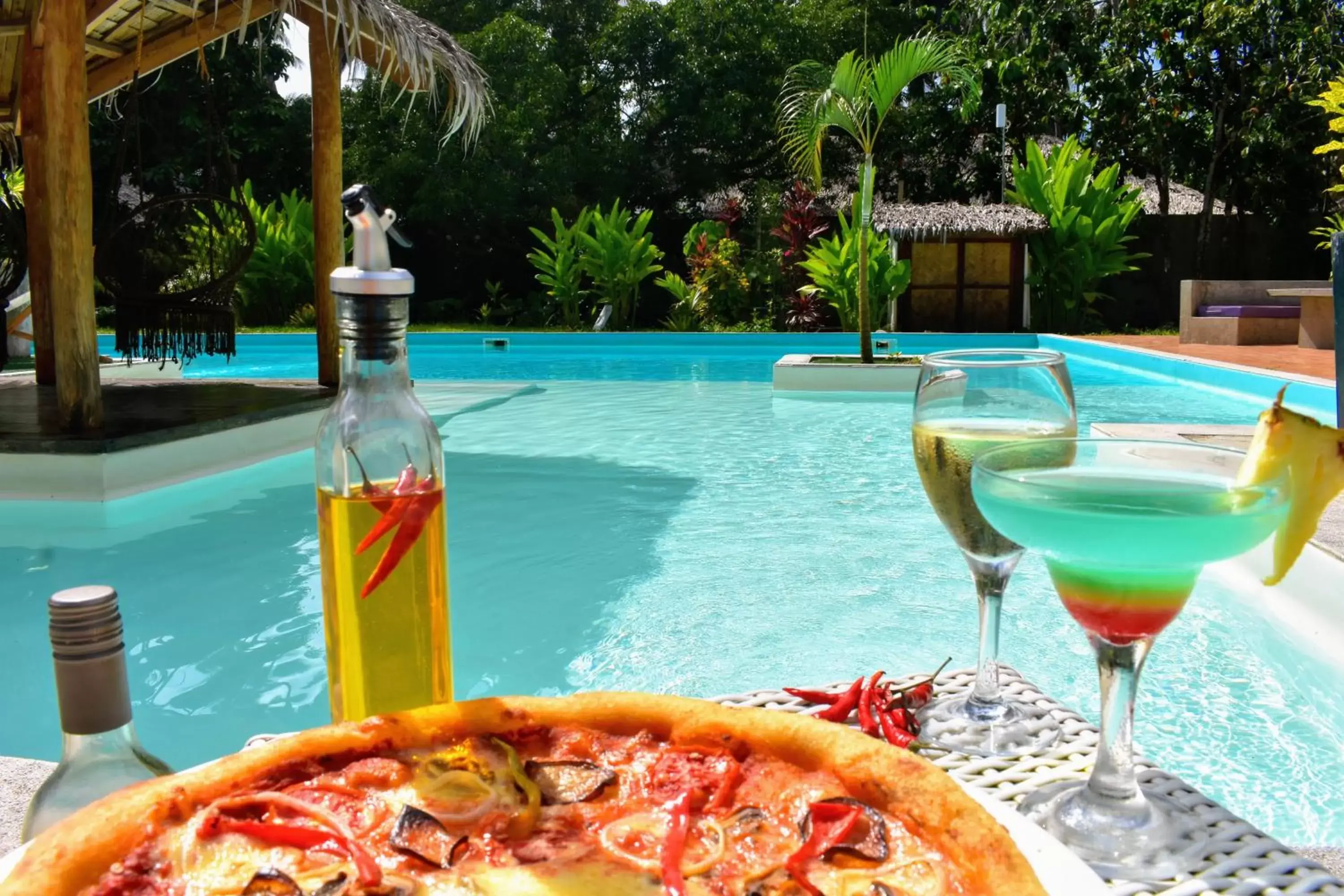 Restaurant/places to eat, Swimming Pool in El Nido Moringa Resort