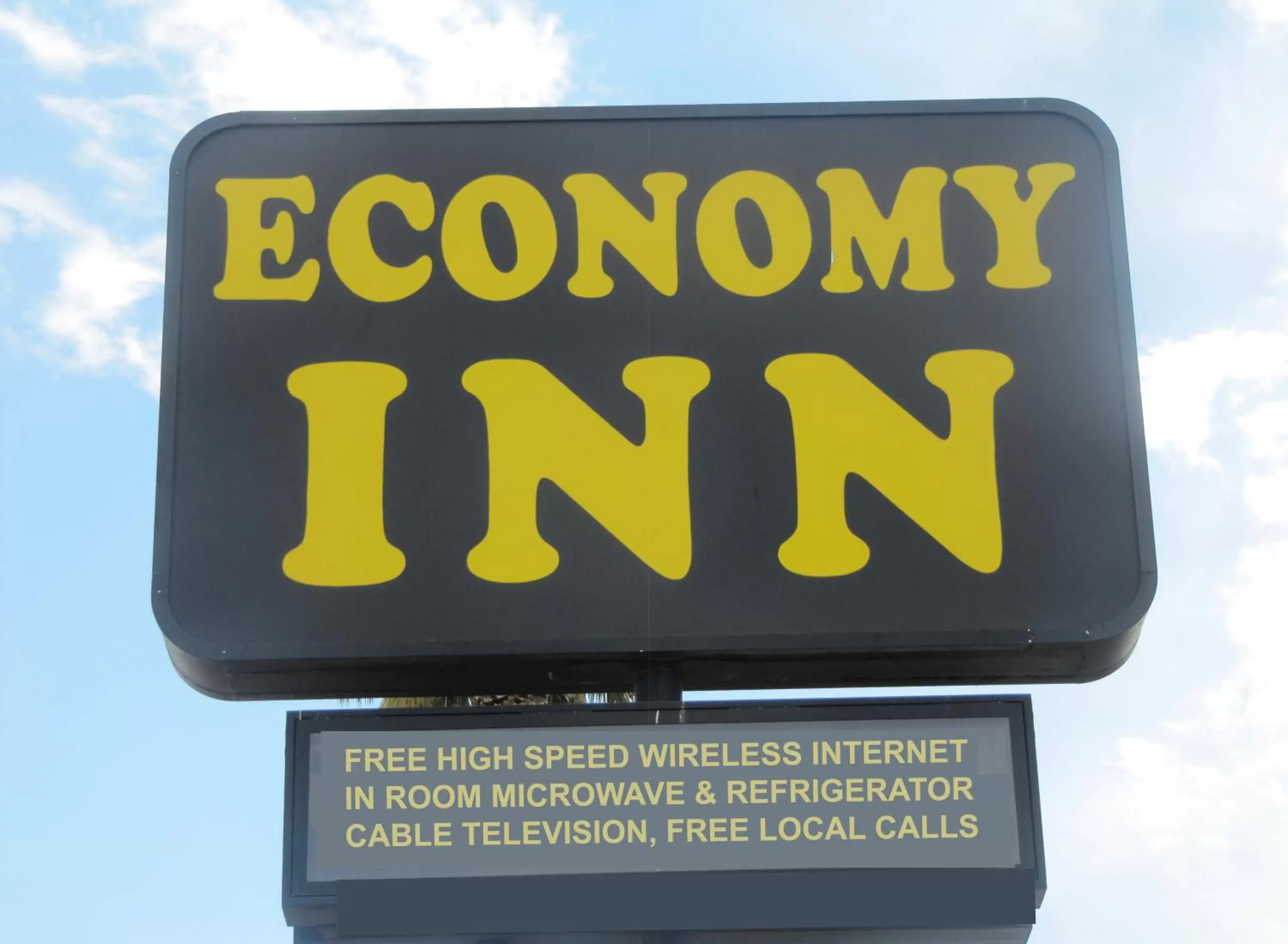 Property logo or sign in Economy Inn Barstow