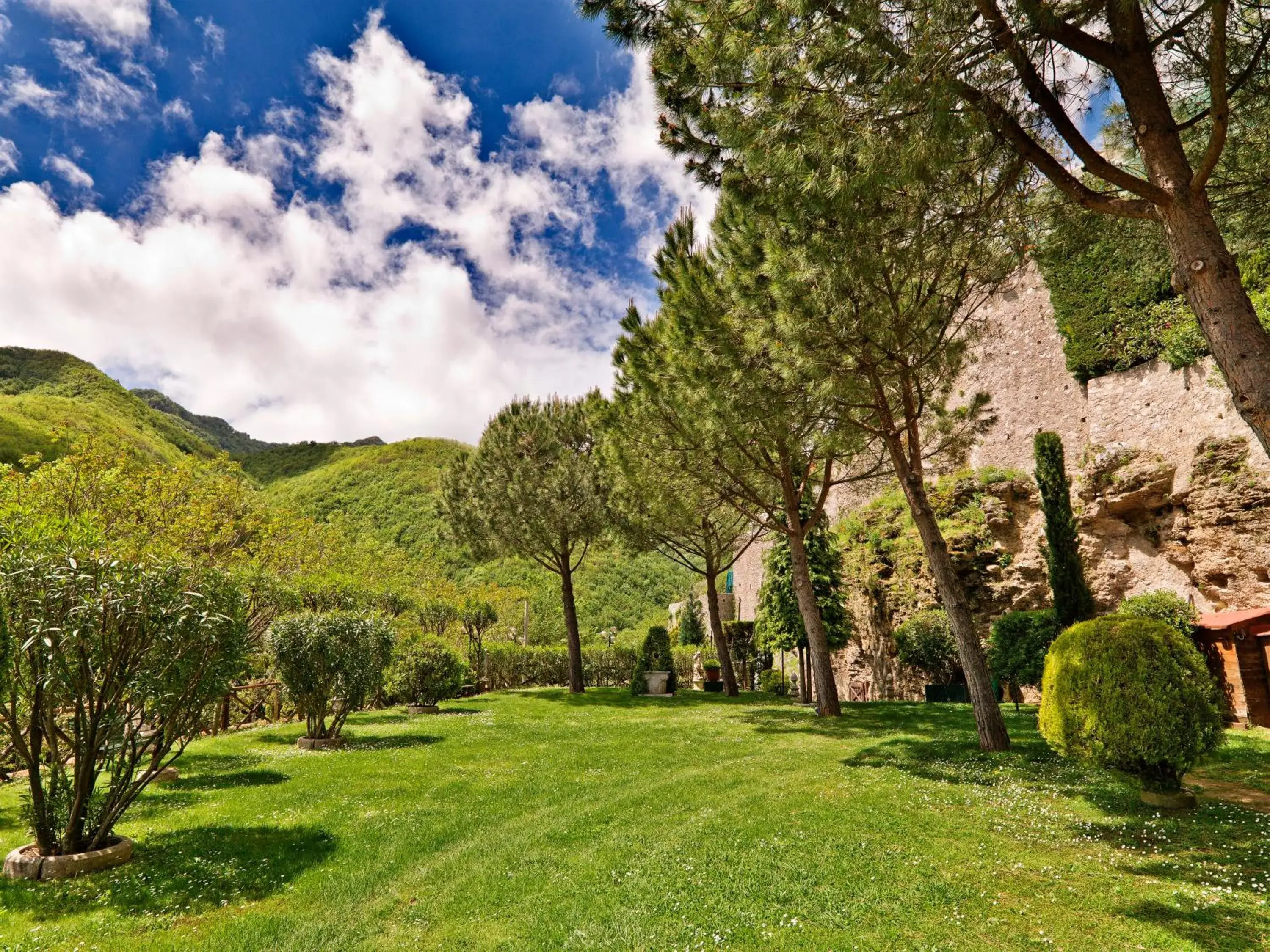 Garden in Hotel Scapolatiello