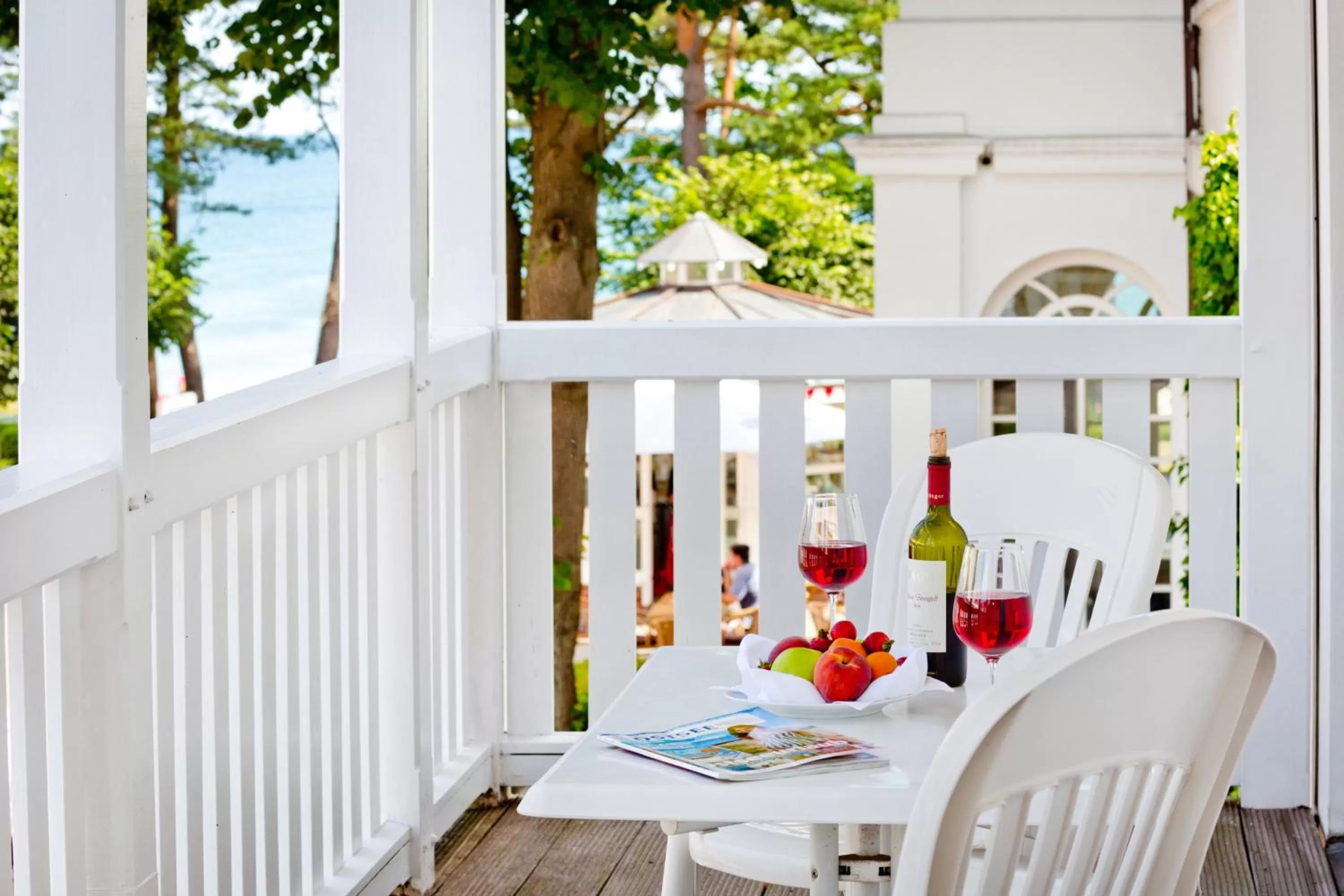 Balcony/Terrace in Strandhaus Belvedere