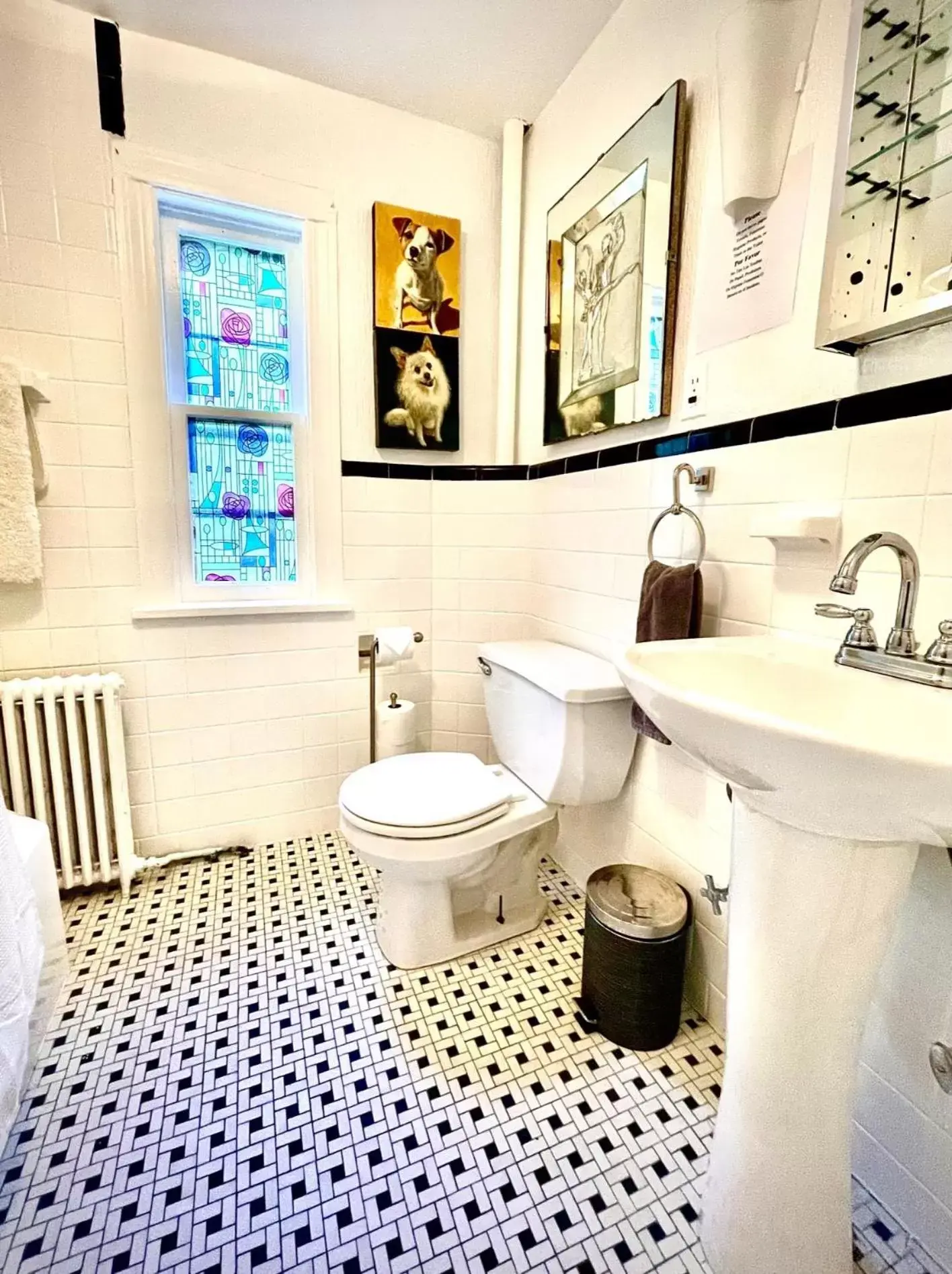 Bathroom in Beacon Hermitage