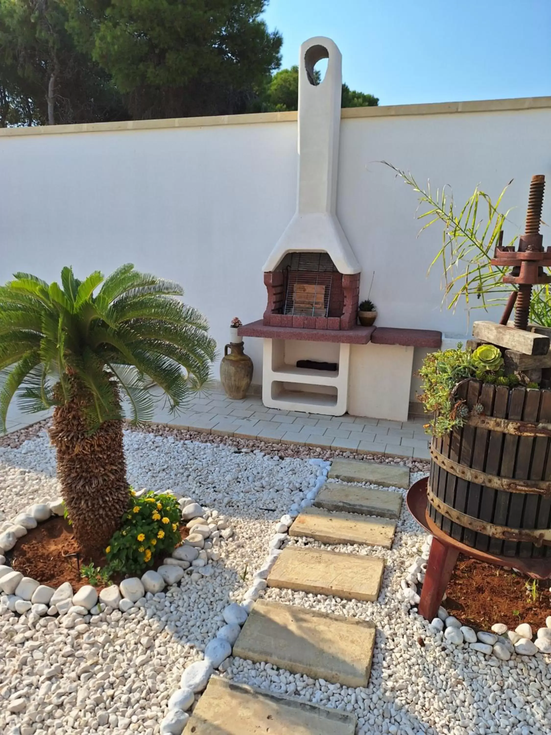 BBQ Facilities in B&B Villa Noemi