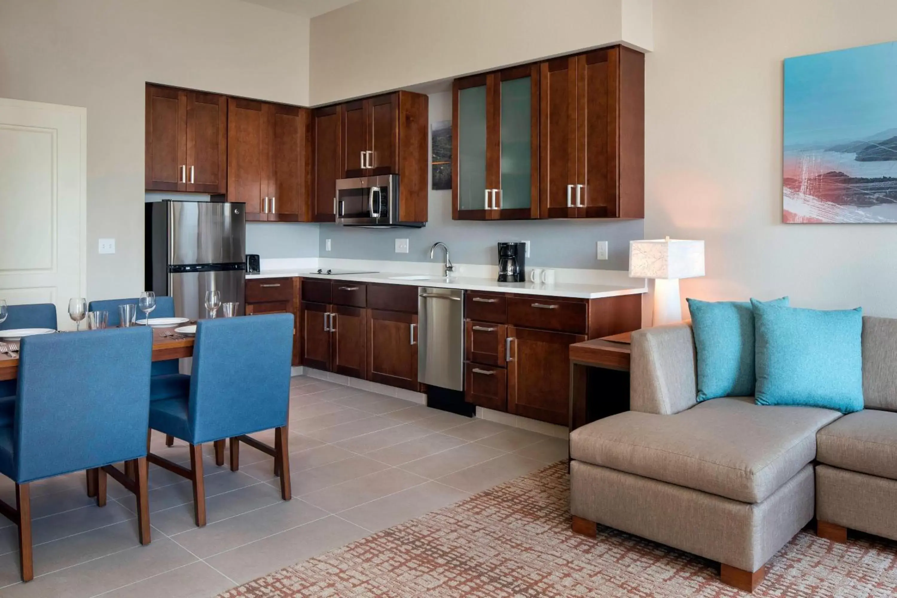 Kitchen or kitchenette, Kitchen/Kitchenette in Residence Inn by Marriott Redwood City San Carlos