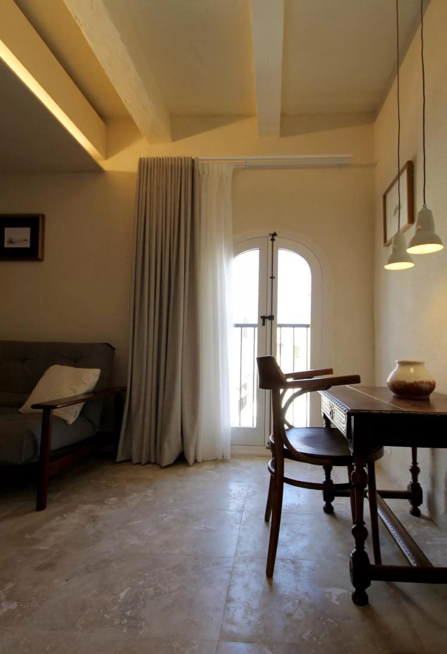 Seating area in The King George Village Boutique Living