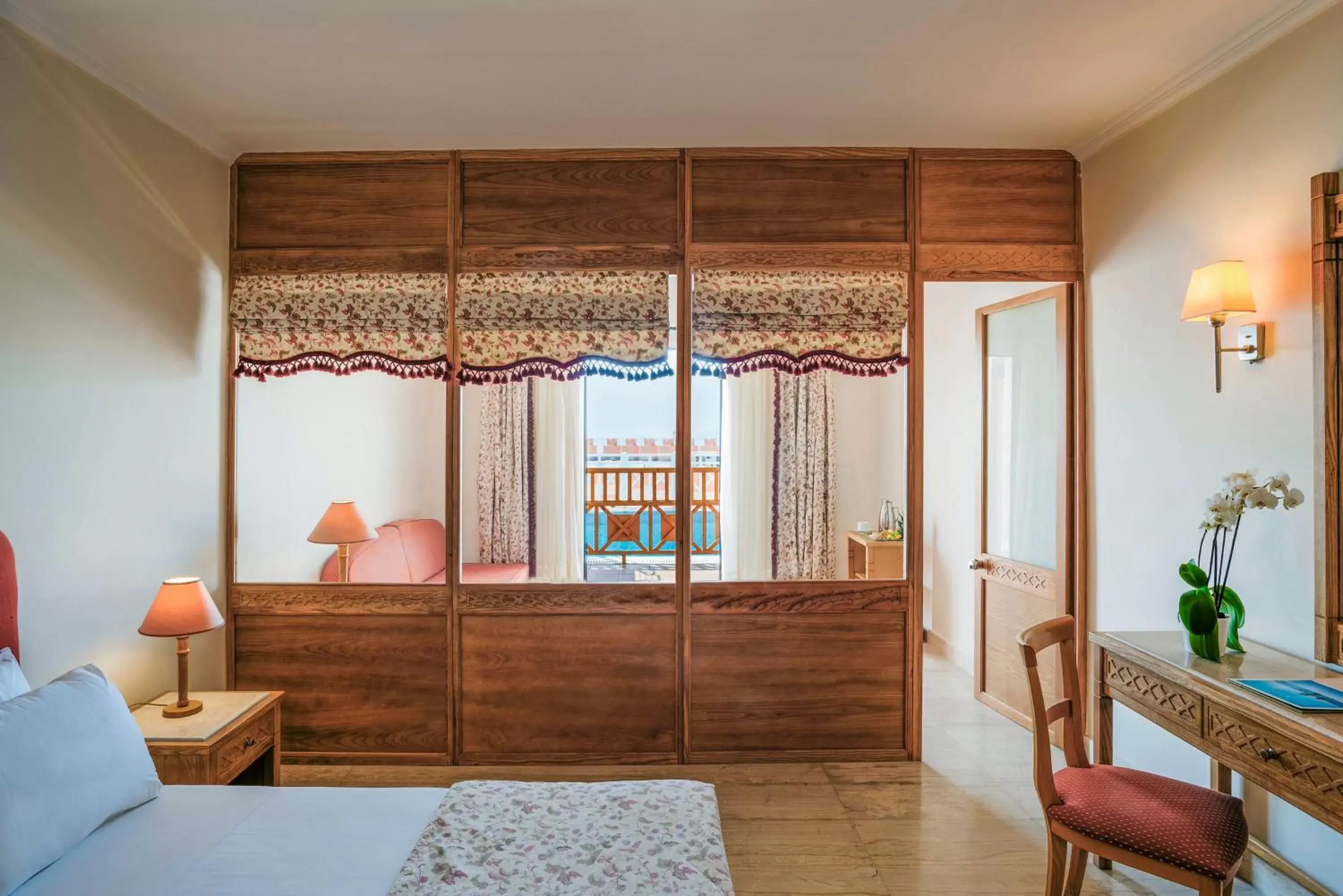 Superior Family Sharing Pool in Mitsis Family Village Superior Family Sharing Pool in Mitsis Family Village