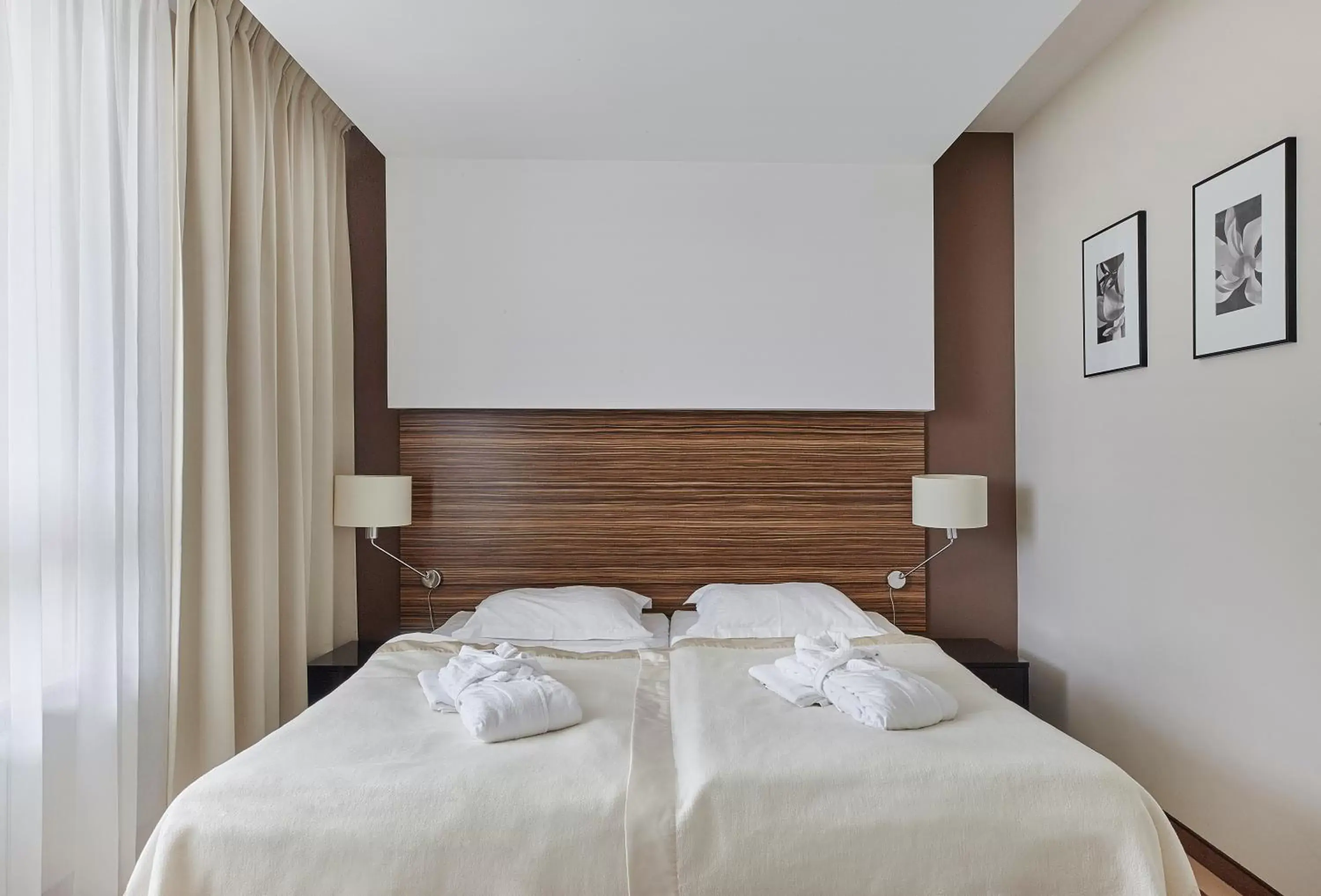 Bed in Hotel Diva SPA