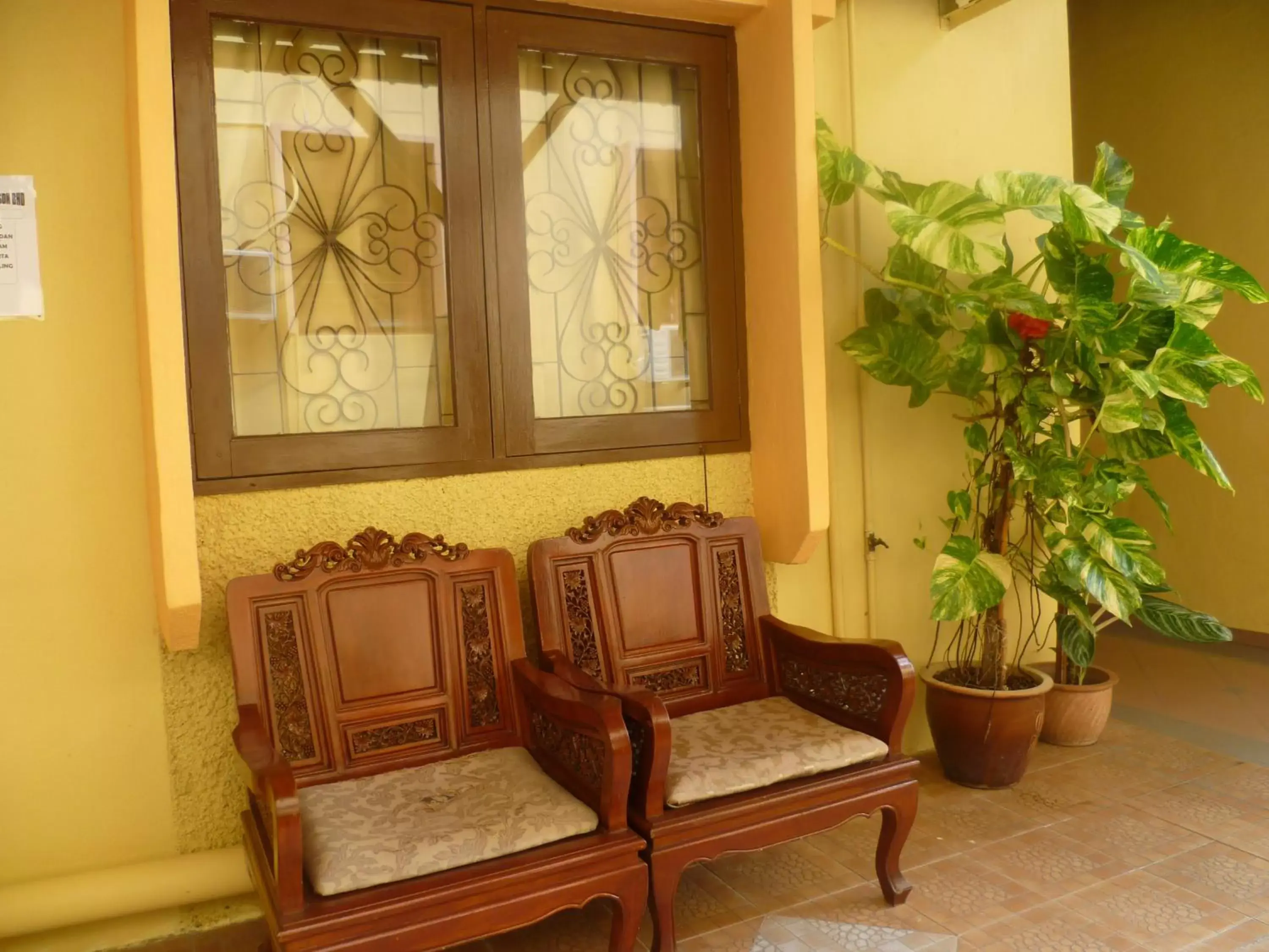 Seating Area in Anggerik Lodging