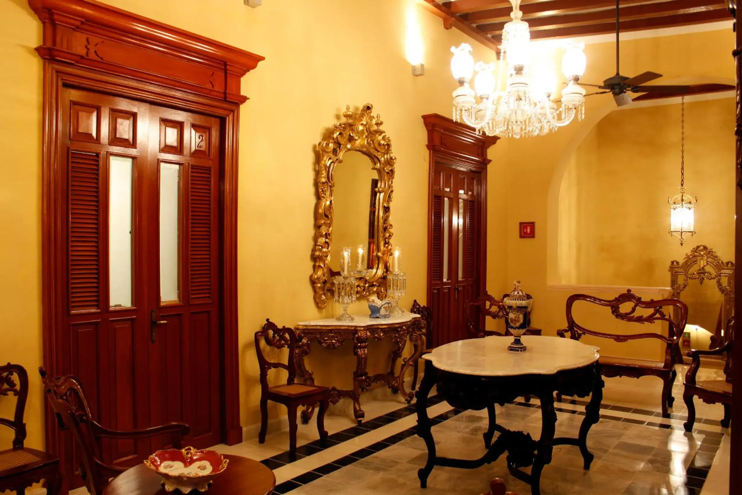 Lobby or reception in Hotel Boutique Casa Don Gustavo, Campeche Lobby or reception in Hotel Boutique Casa Don Gustavo, Campeche