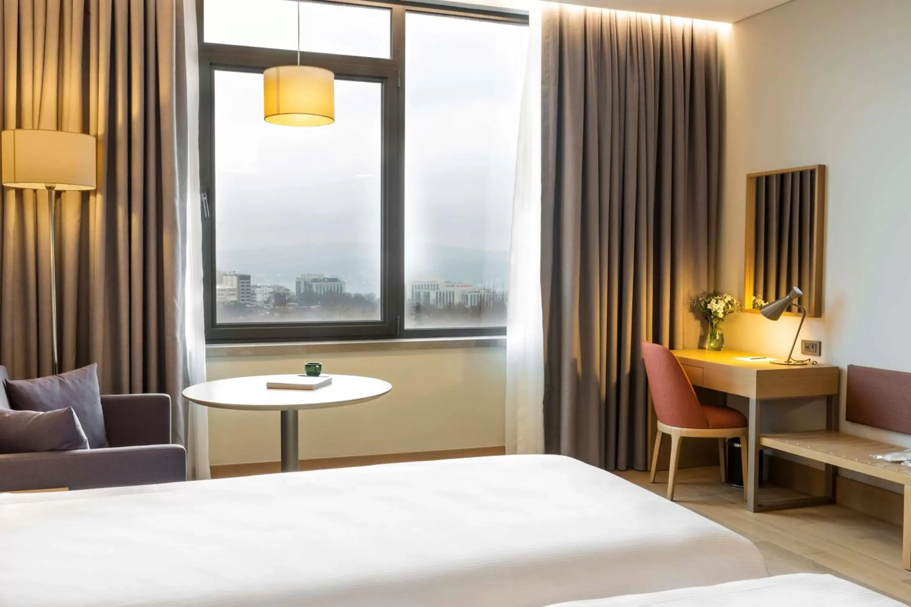 Junior Suite with Bosphorus View in Radisson Hotel Istanbul Harbiye Junior Suite with Bosphorus View in Radisson Hotel Istanbul Harbiye
