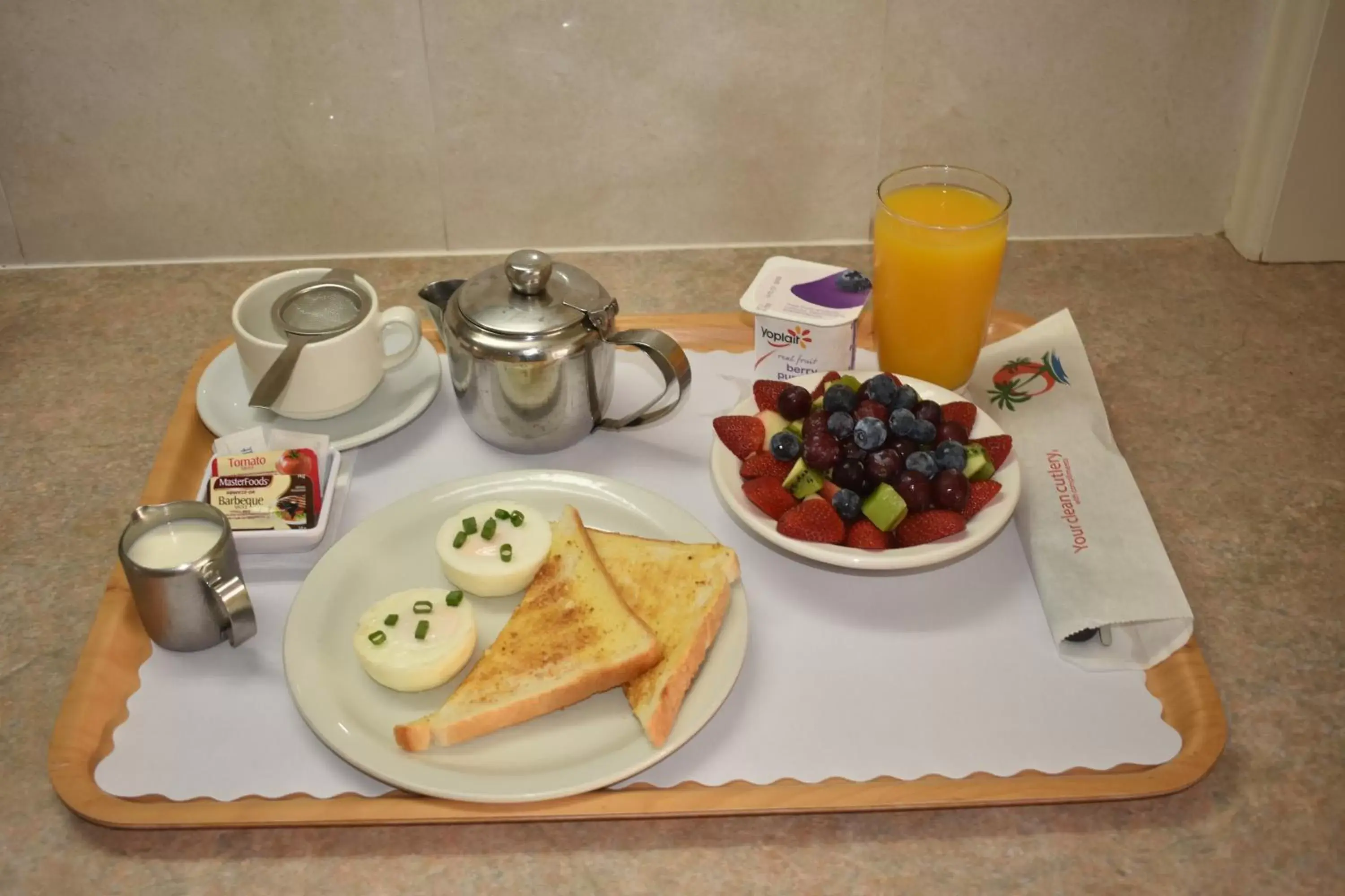 Food close-up in Best Western Tuscany on Tor Motor Inn