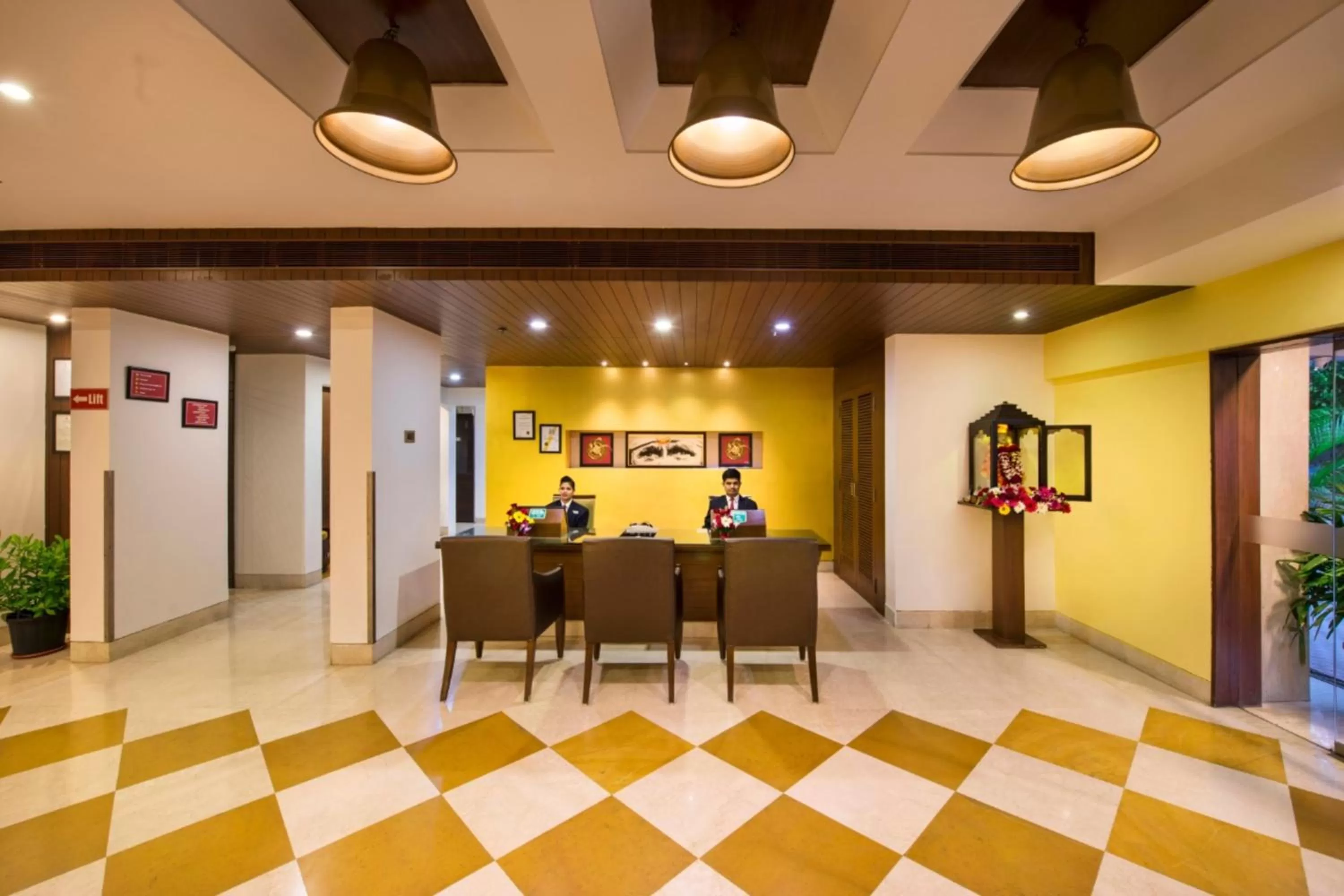 Lobby or reception in Hotel Abigail Goradia's