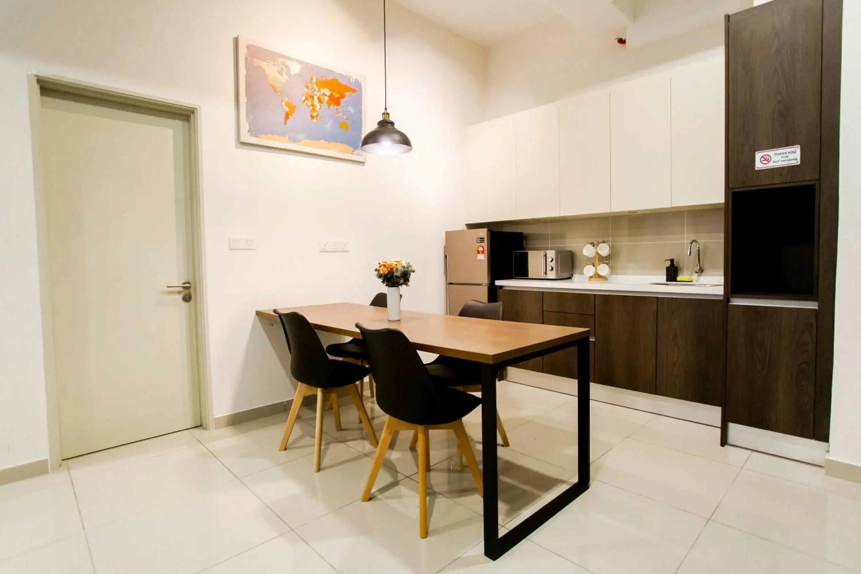 Kitchen/Kitchenette in Aurora Pavilion Bukit Jalil by Ody Suites