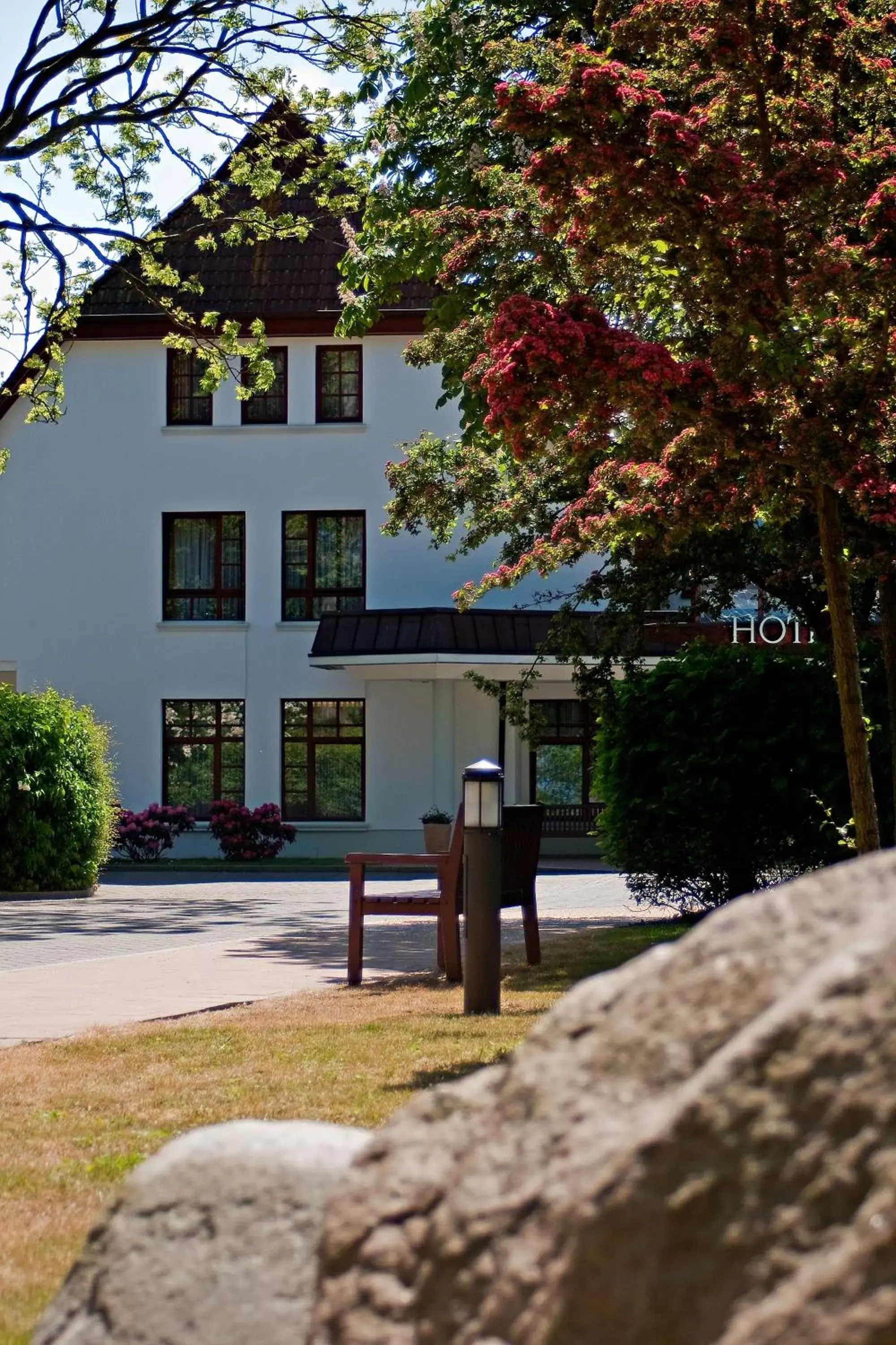 Facade/entrance, Property Building in Ringhotel Warnemünder Hof